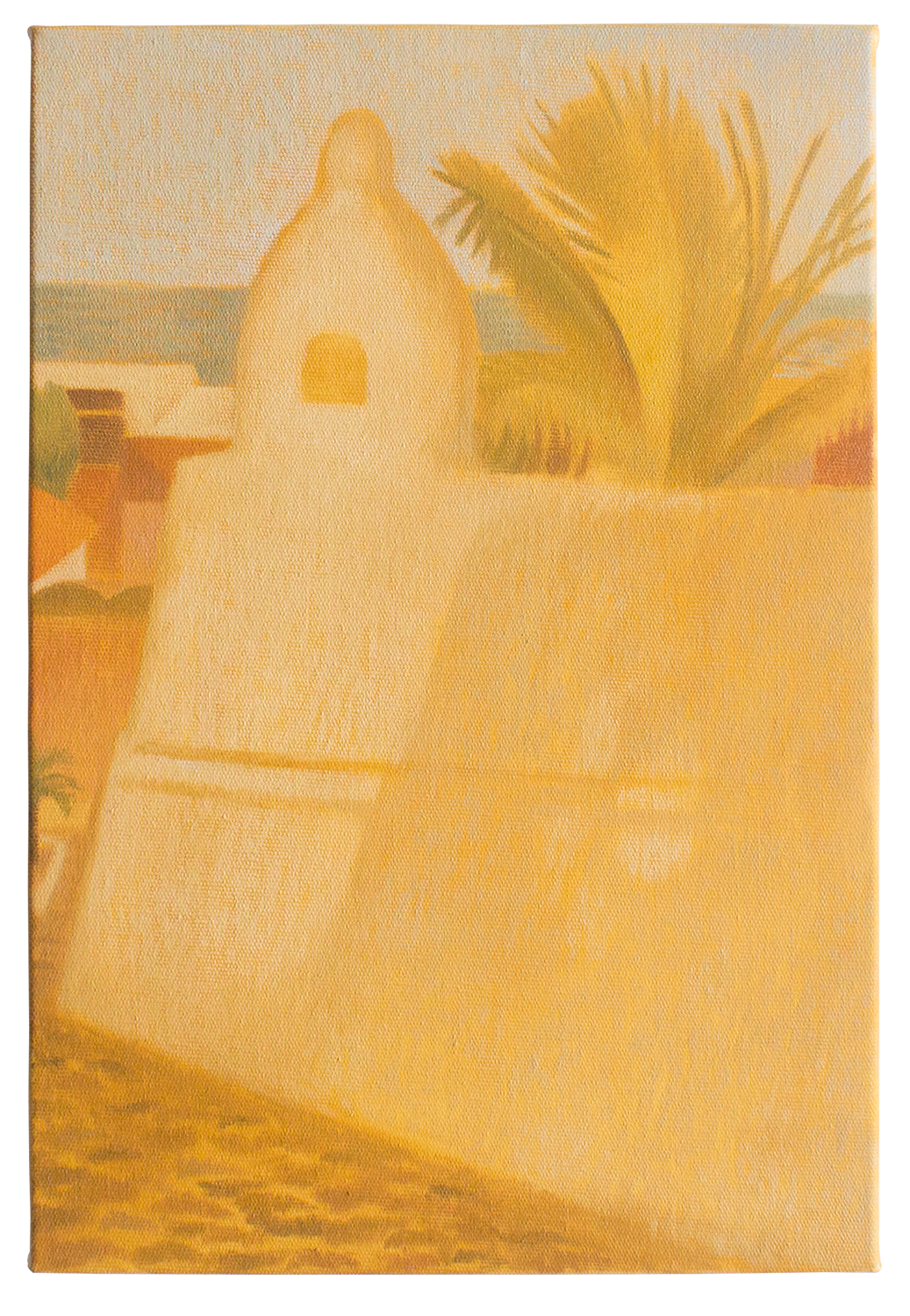 "Vista do forte", 2021, óleo sobre tela