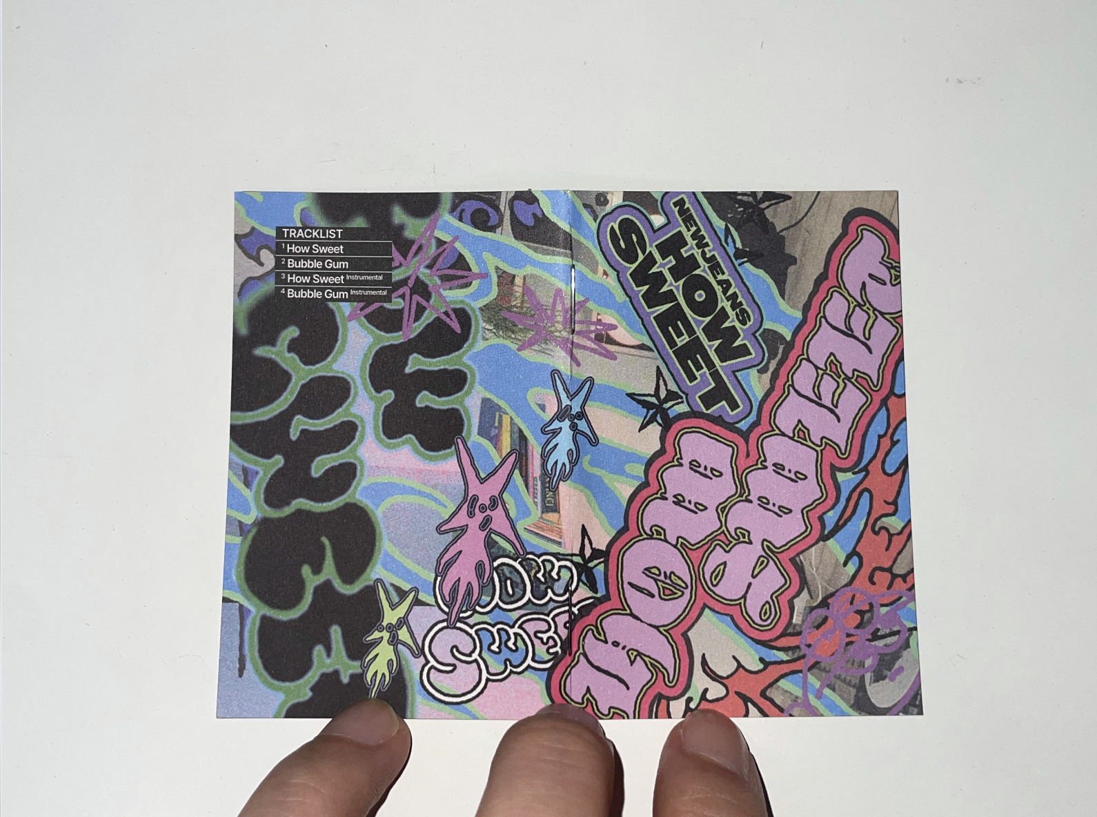 NewJeans 'HOW SWEET' Album Character, Illust, Logo Design