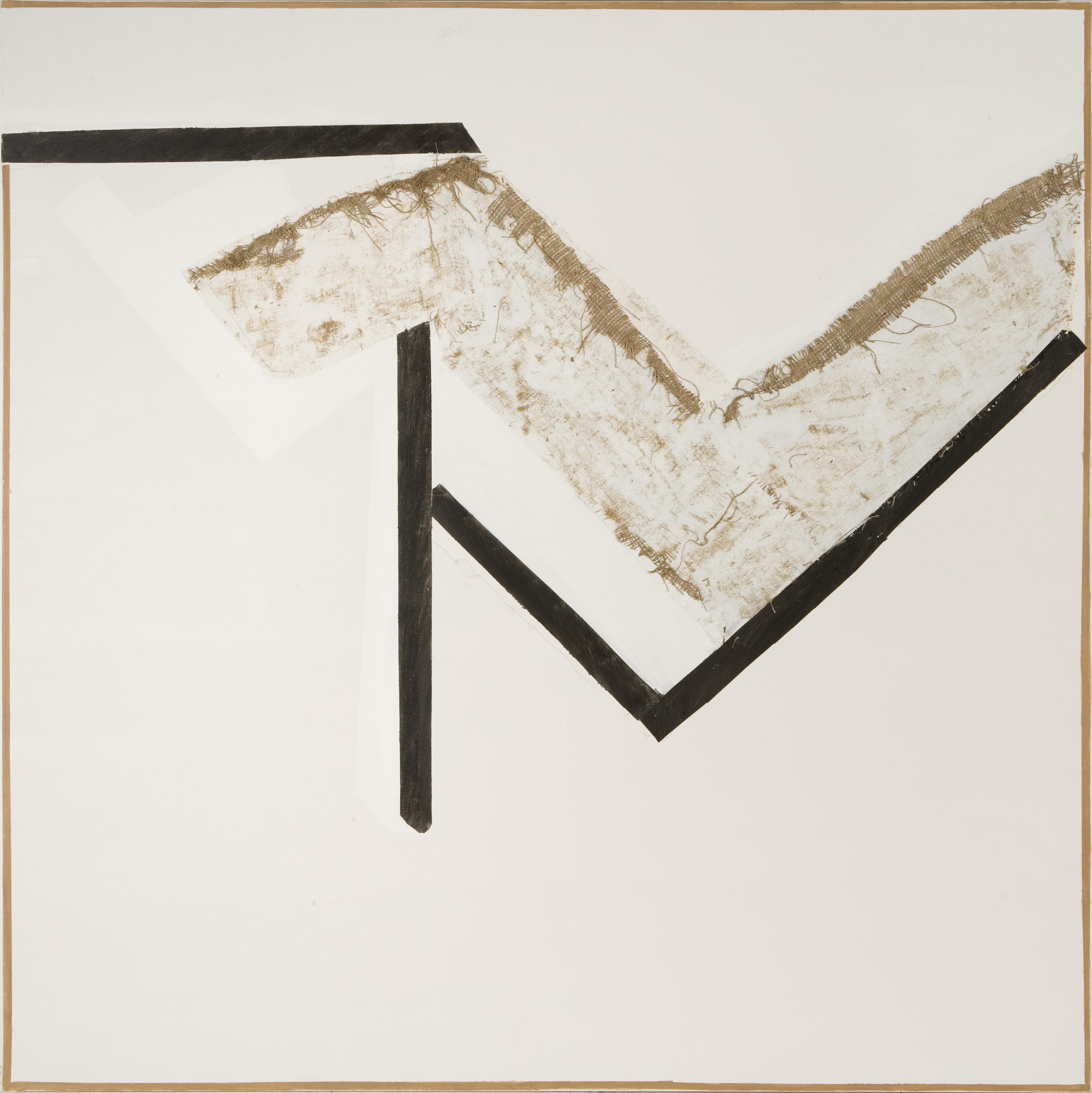 Flange. Acrylic on canvas 2005  6' x 6'  SOLD