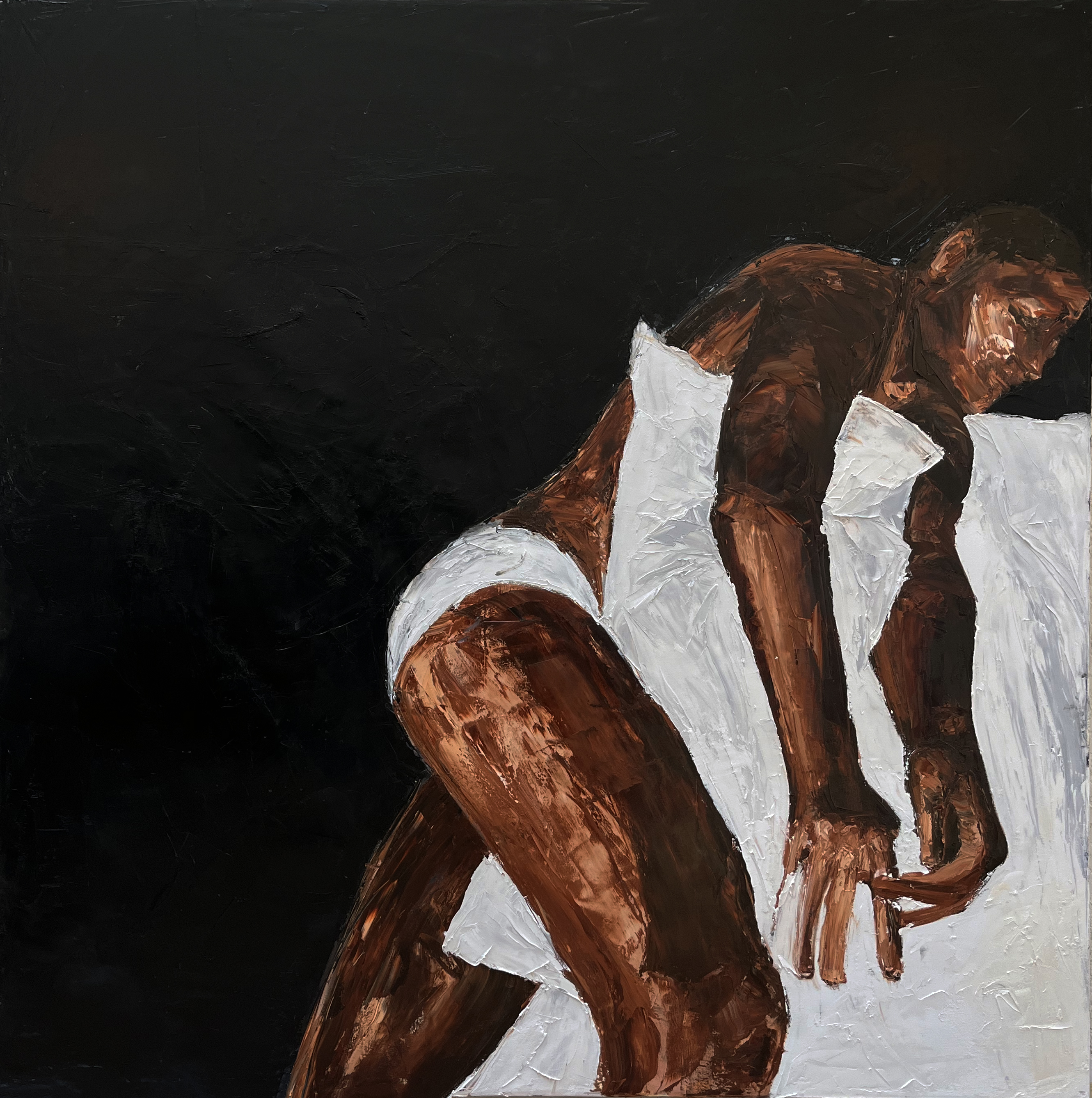 02. Rest, 2023 oil on canvas [72 x 72’ inches]