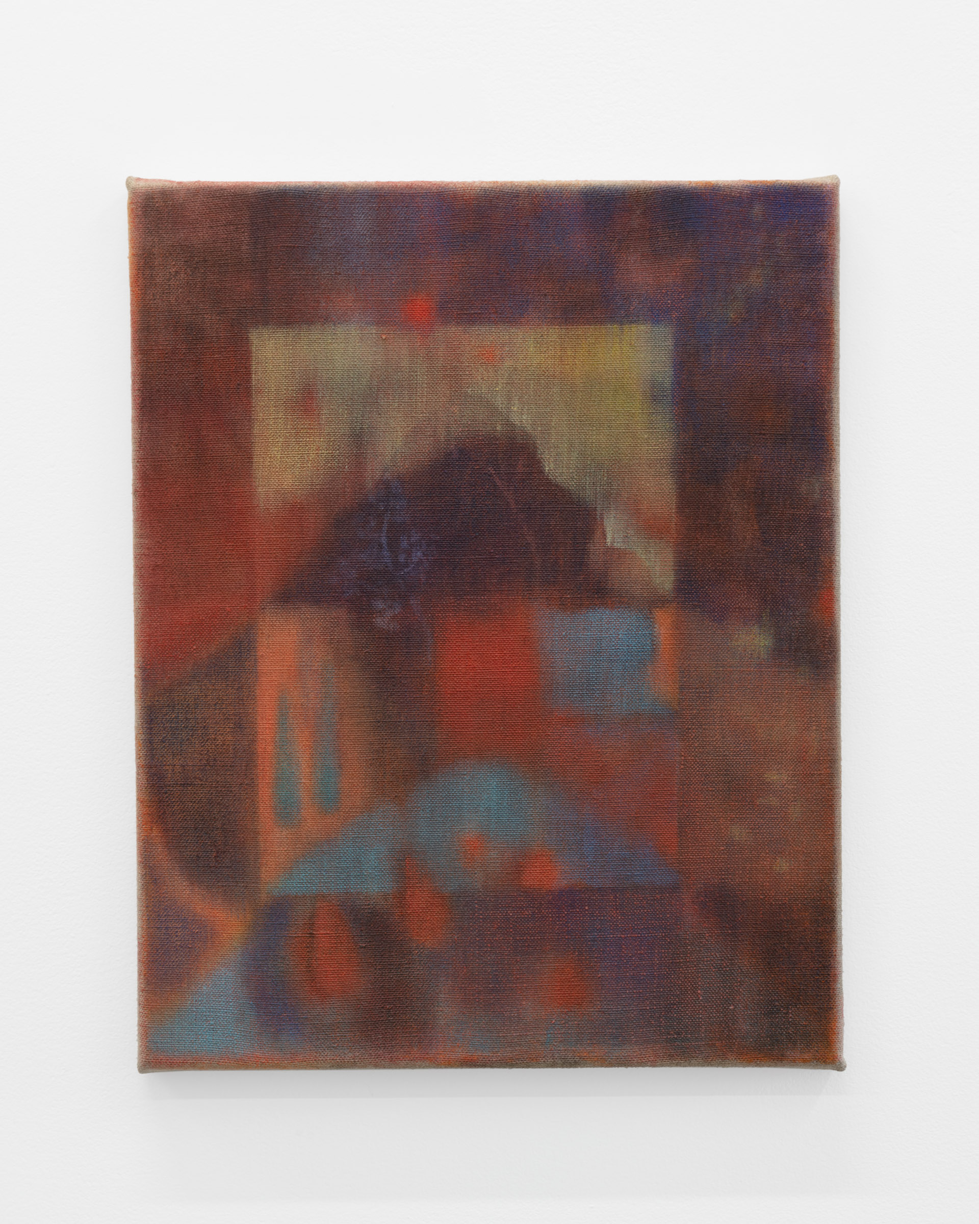 Mirror, 12 x 16 inches, oil on linen, 2022