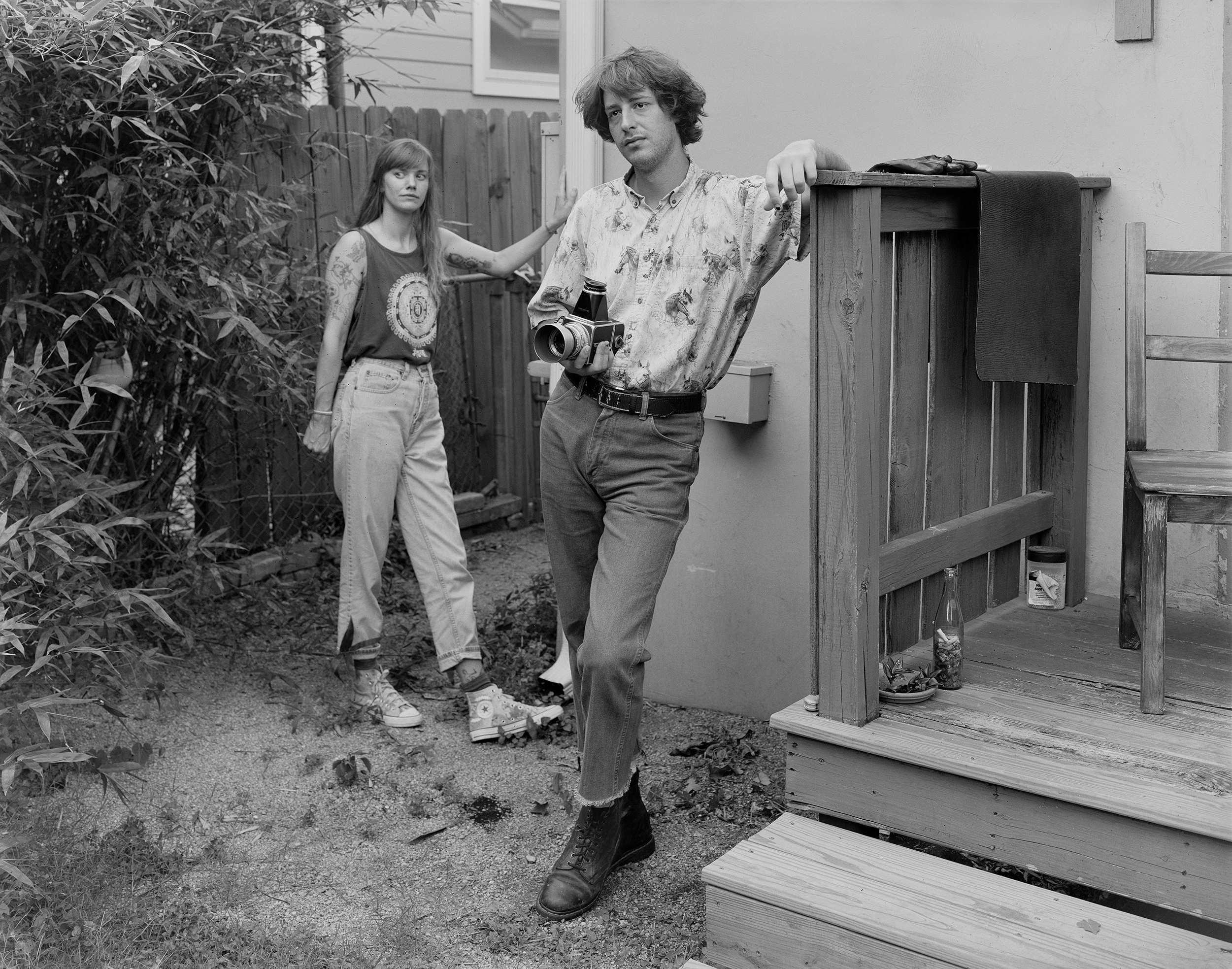 Julie and Cody, 40 x 50", inkjet print, 2021