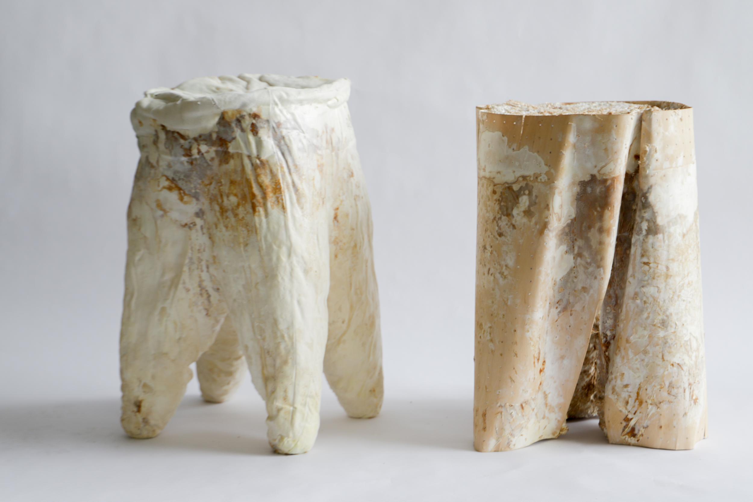 Karen Antorveza: Mycelium Composite Stool