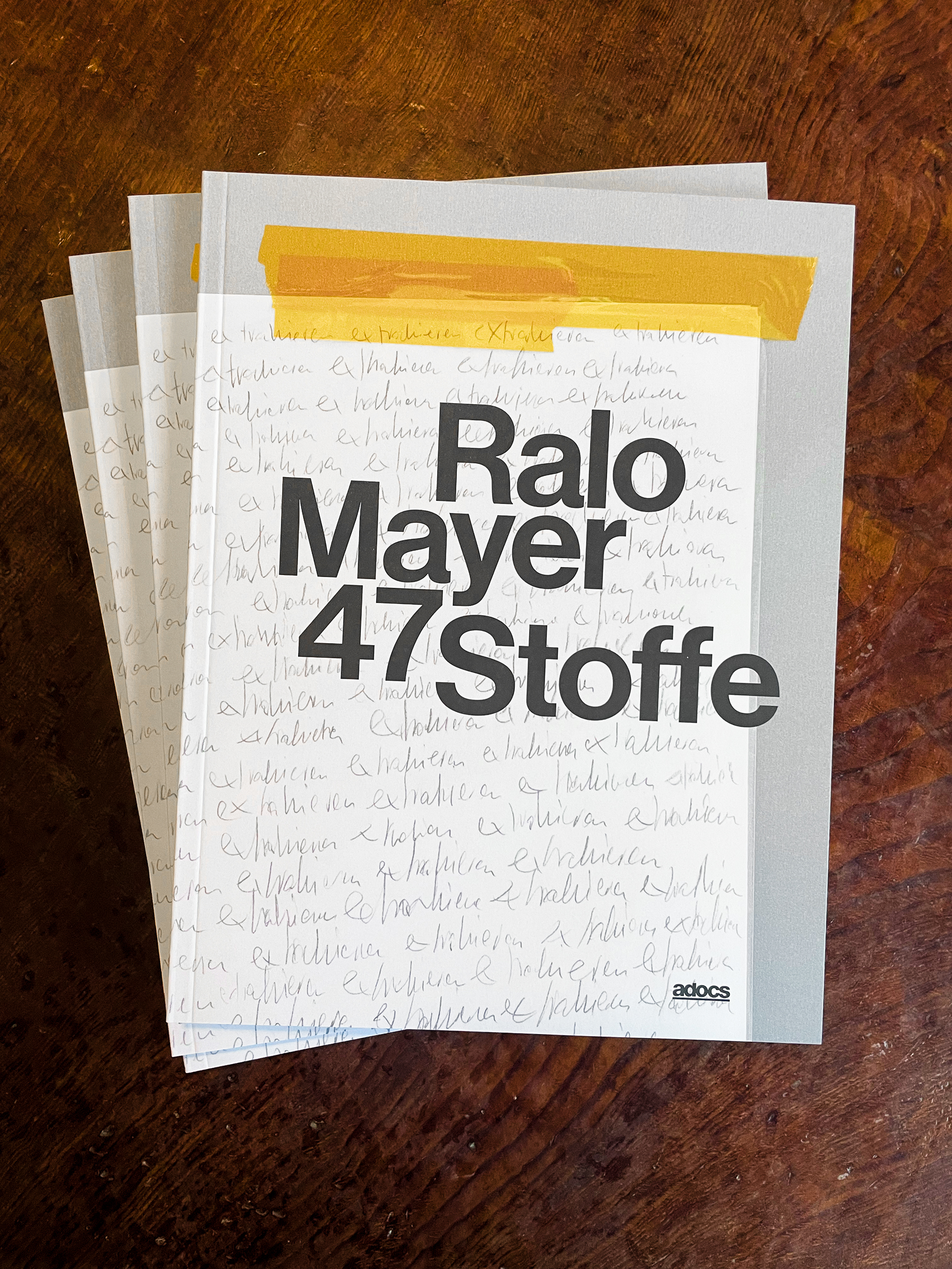 Retusche&emsp;Client: Landesgalerie Burgenland // Graphic Design: Markus Nowak // Publisher: Adocs // [photo: Ralo Mayer]