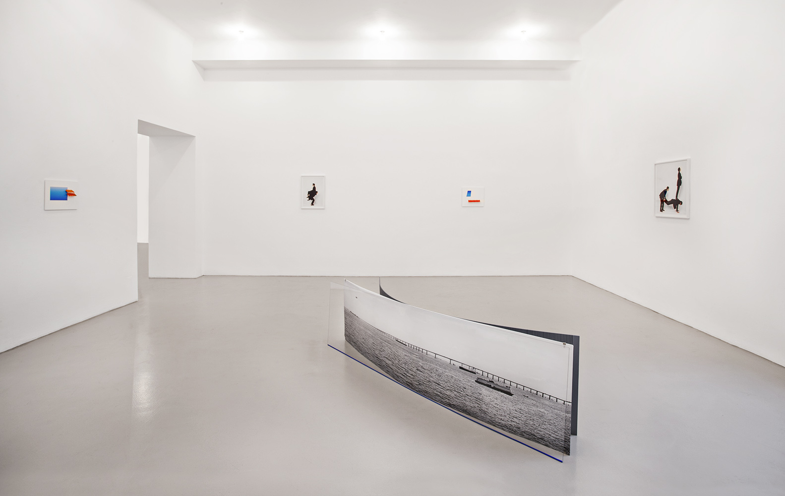 Installation view, exhibition Infinite Gesture, Thomas Rehbein Gallery Cologne, 2015