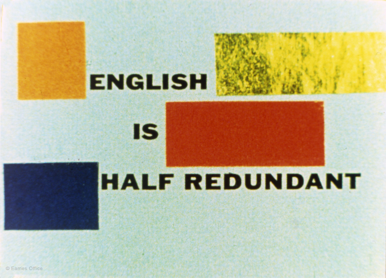 Ray & Charles Eames, "A Communications Primer", 1953 © Eames Office, LLC (eamesoffice.com)