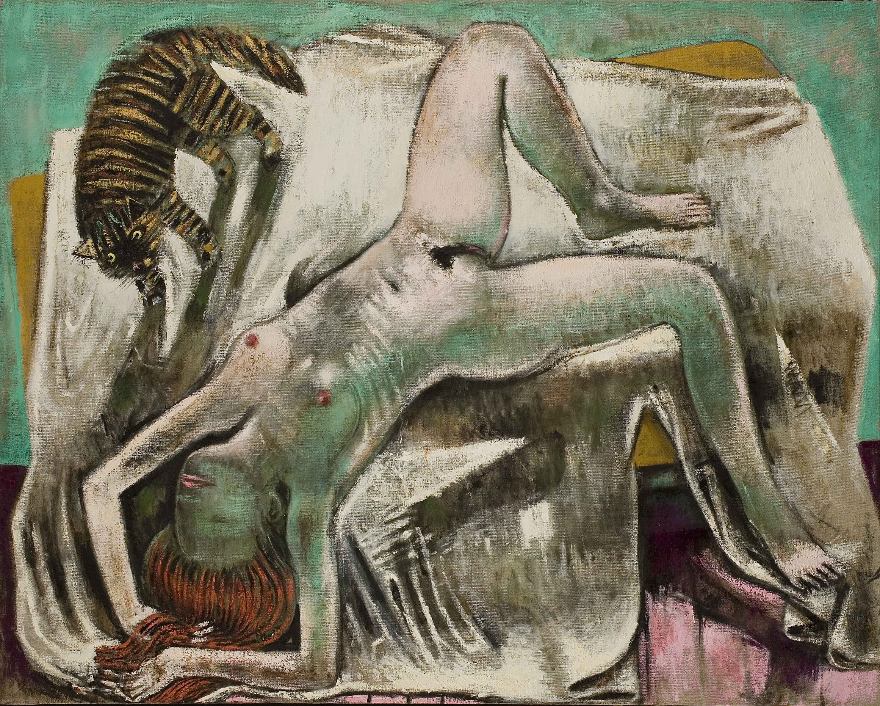 Merideth Returns, 60" x 48" oil on linen