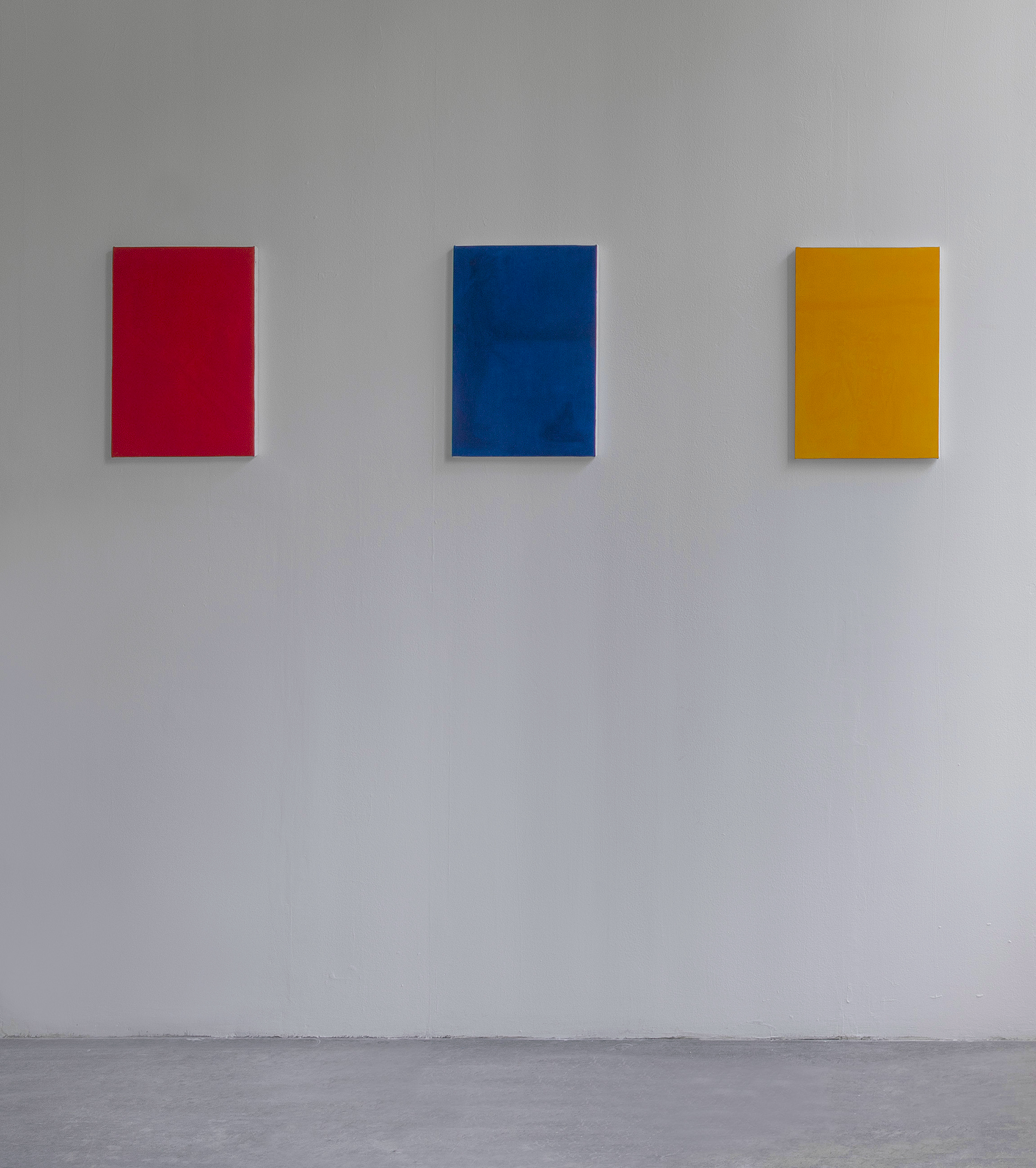 It's Not Over, 2022, Oil on Canvas, 49x35cm x3