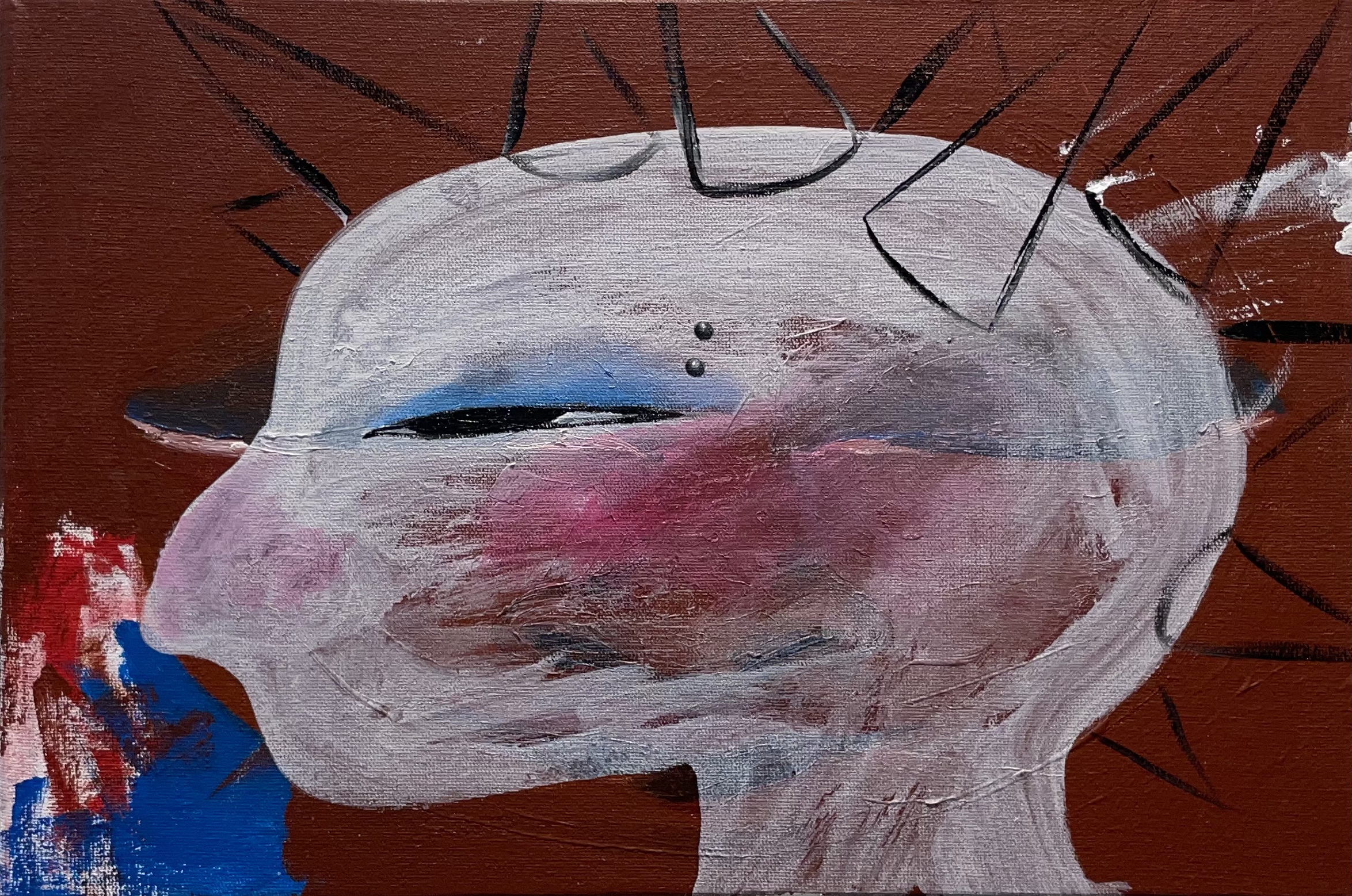 "SOLO UNA DESPUNTADA" 30x20cm - $4,000