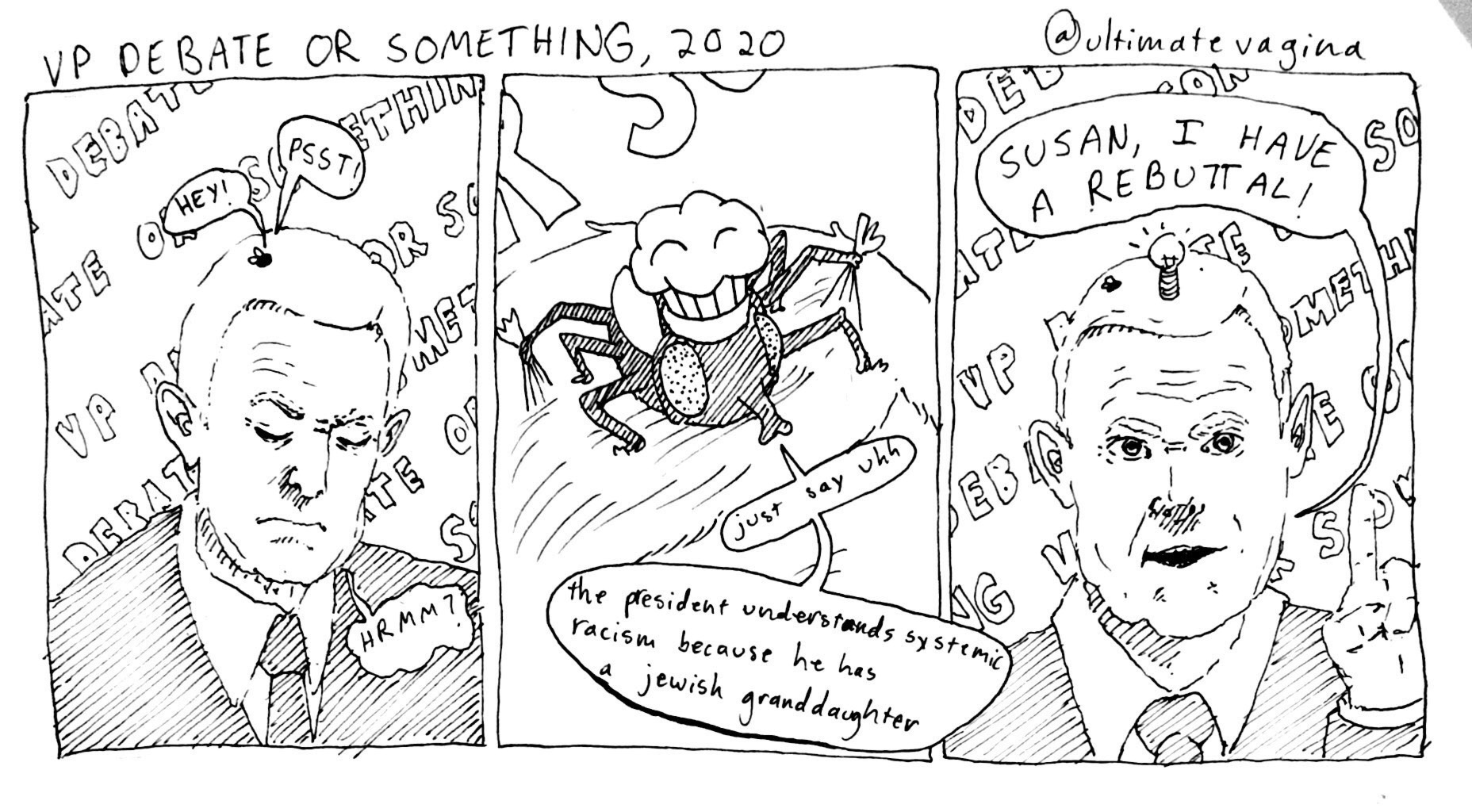 "Thoughts on the 2020 VP debate"/"Ratatouille Sequel"