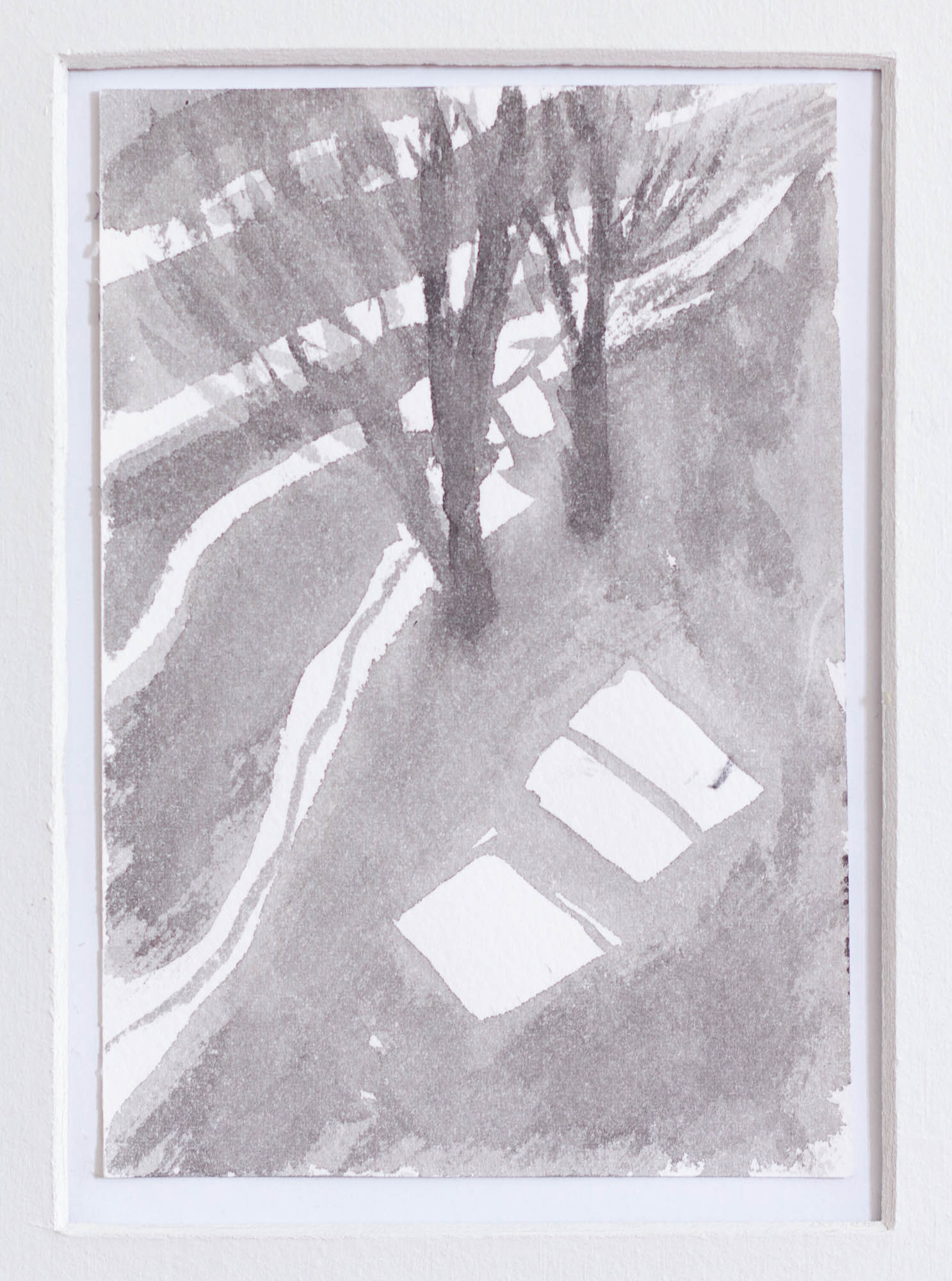 Laundry, Ink, 2018, 10,5x15,5cm