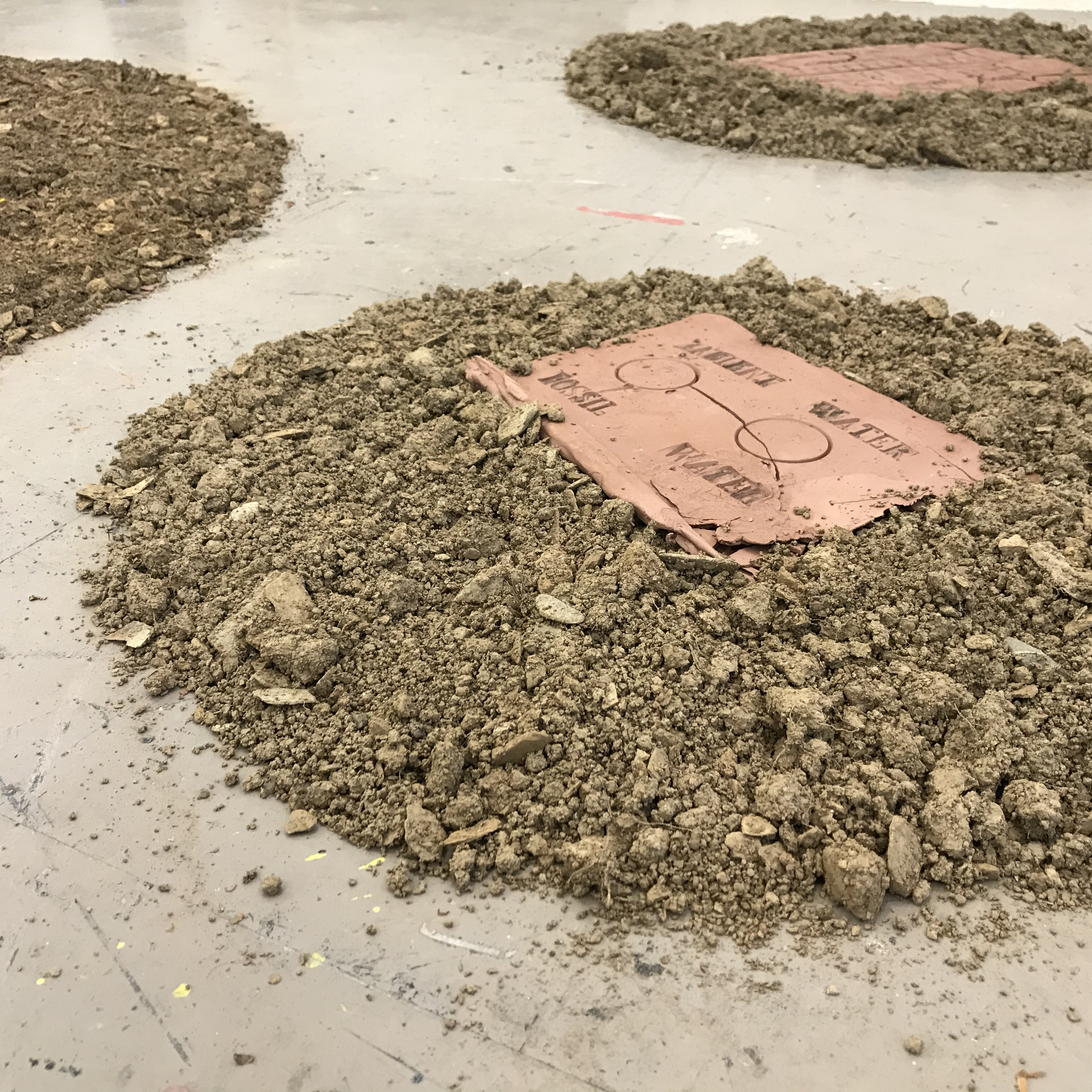2021 - River Dart Clay, Flint, Limestone, Dartington Soil - Various Dimensions