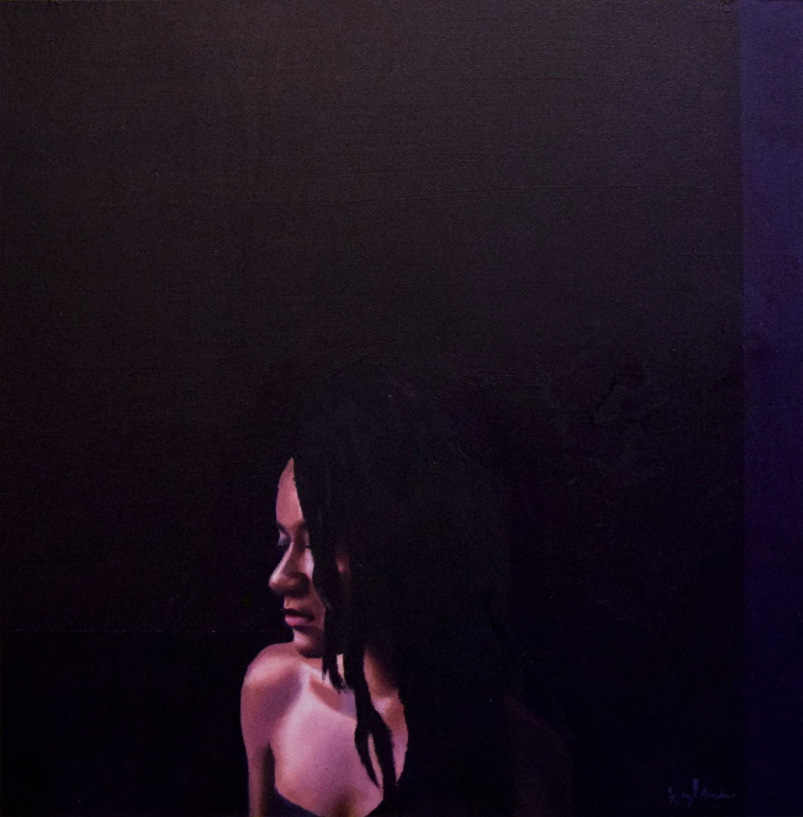 Self Portrait 1, oil on canvas, 2014