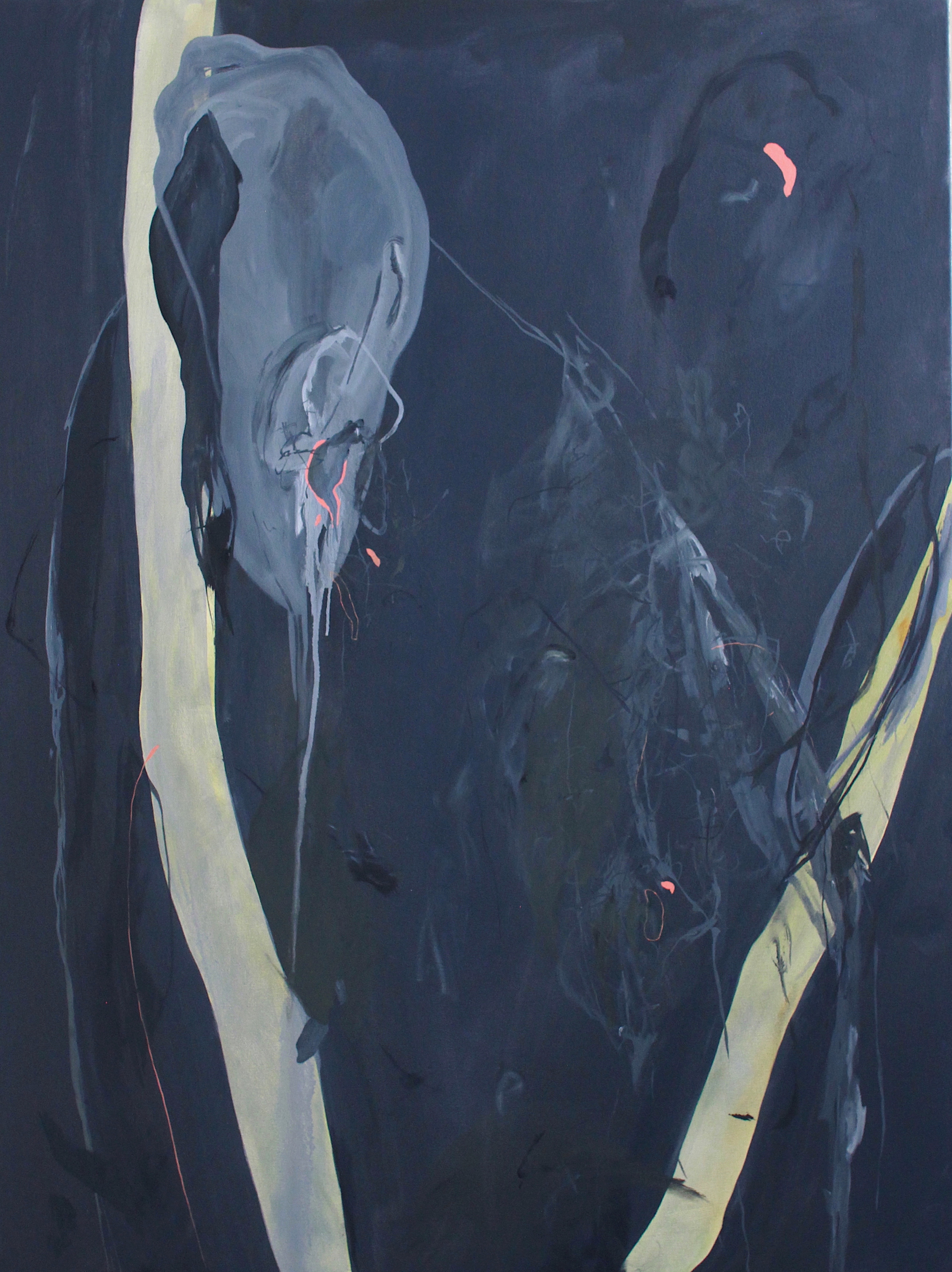 And That Feeling Just Came Near, Oil on Canvas, 36 x 48 in.