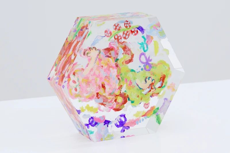 Untitled, Acrylic, Photo by Kenji Takahashi