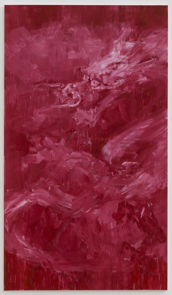 Yan Pei-Ming - Red Dragon, 2023