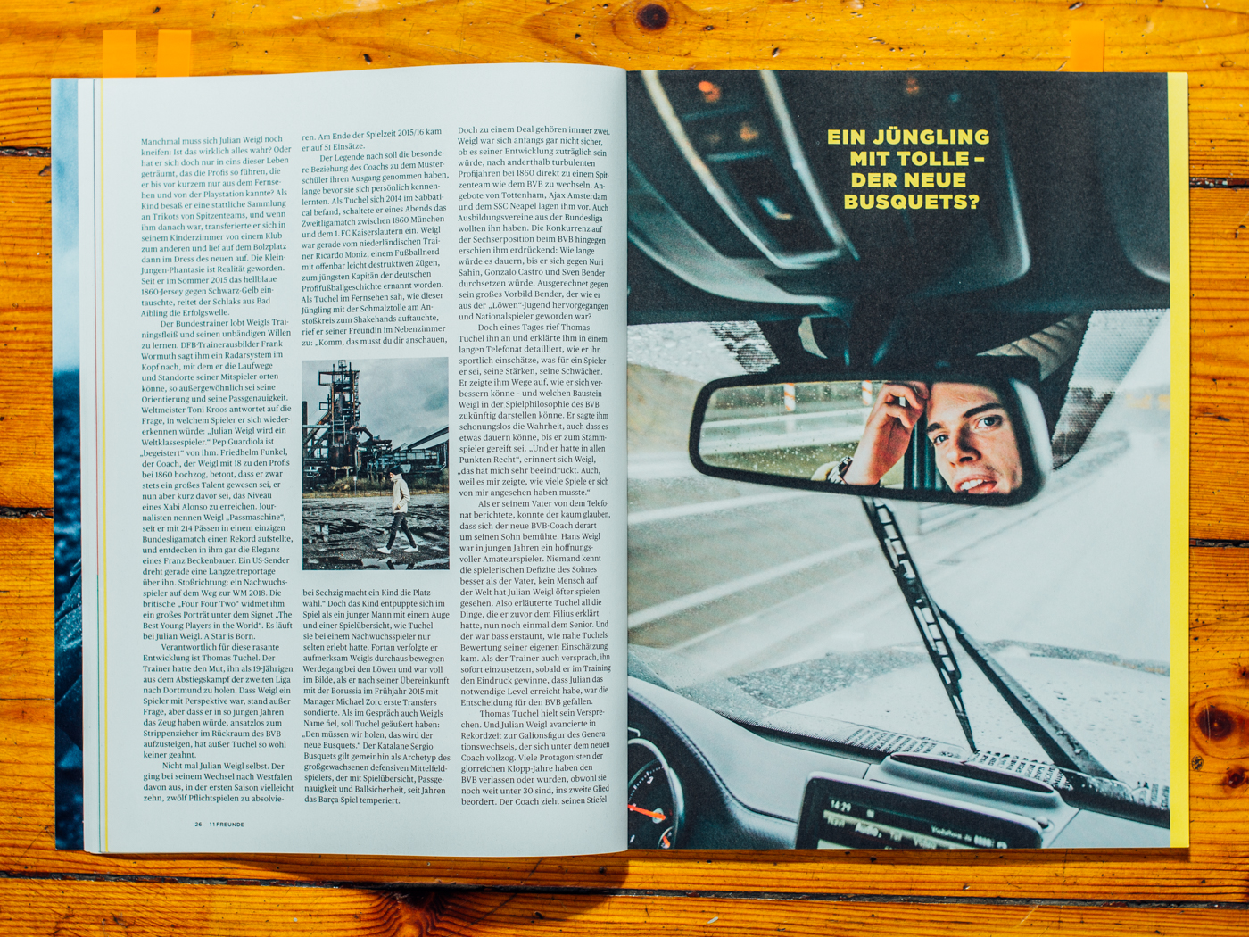 11 Freunde #185 / Titelstory Julian Weigl & Dortmunds junge Wilde, M&auml;rz 2017