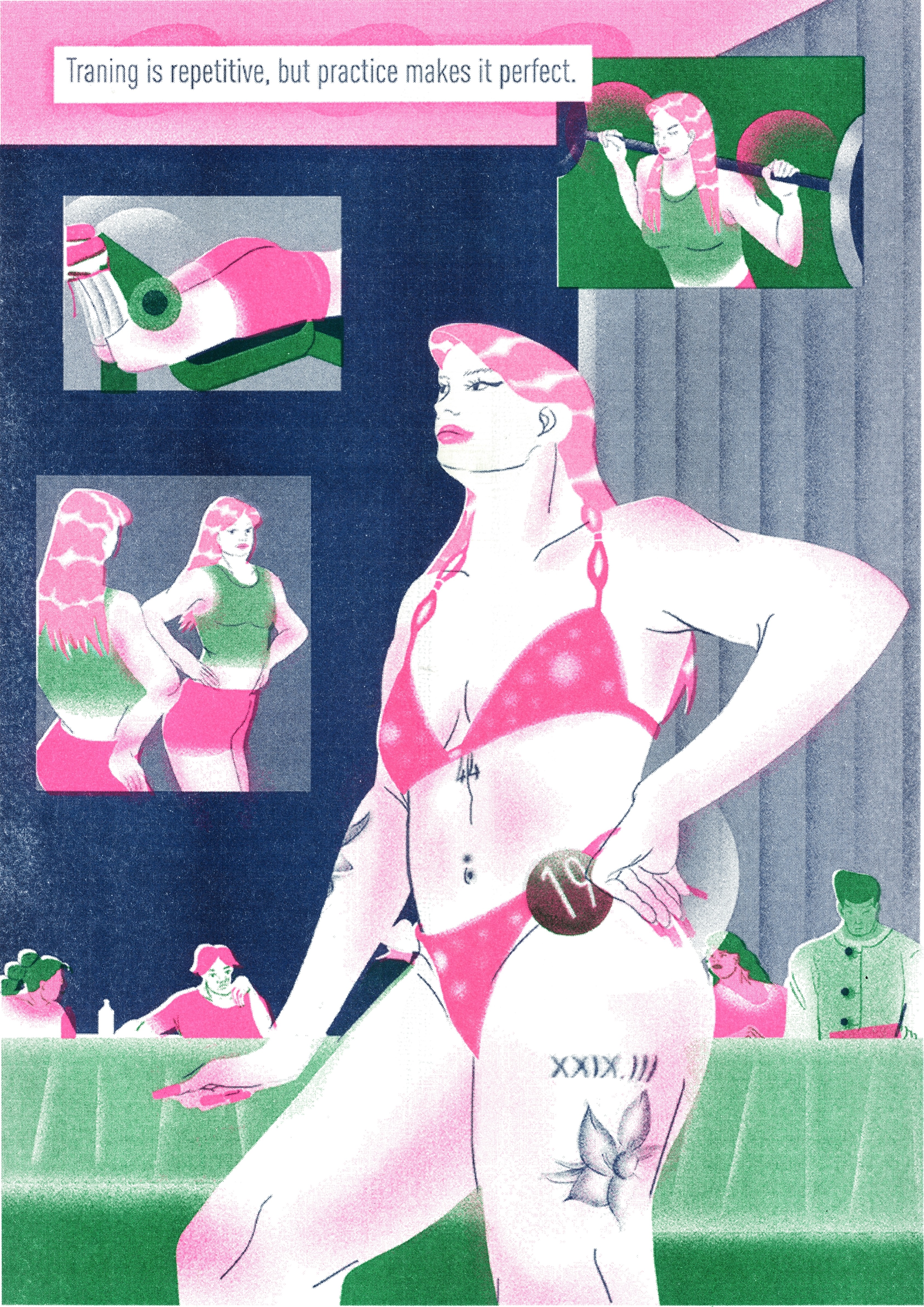 A Bodybuilder, Adidas UK × GUAP