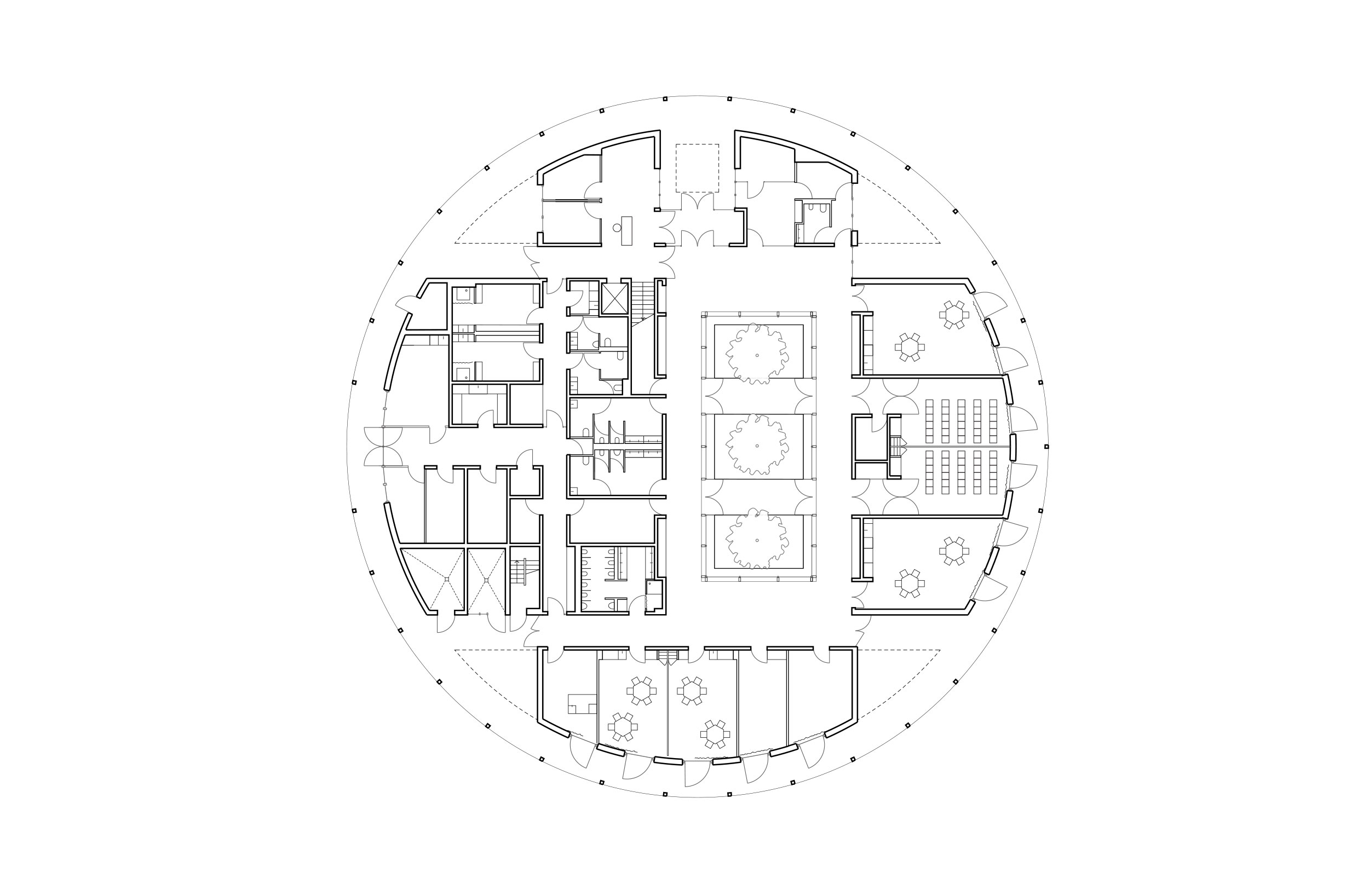 Maison de l’enfance, Bois Guillaume | Plan du RDC