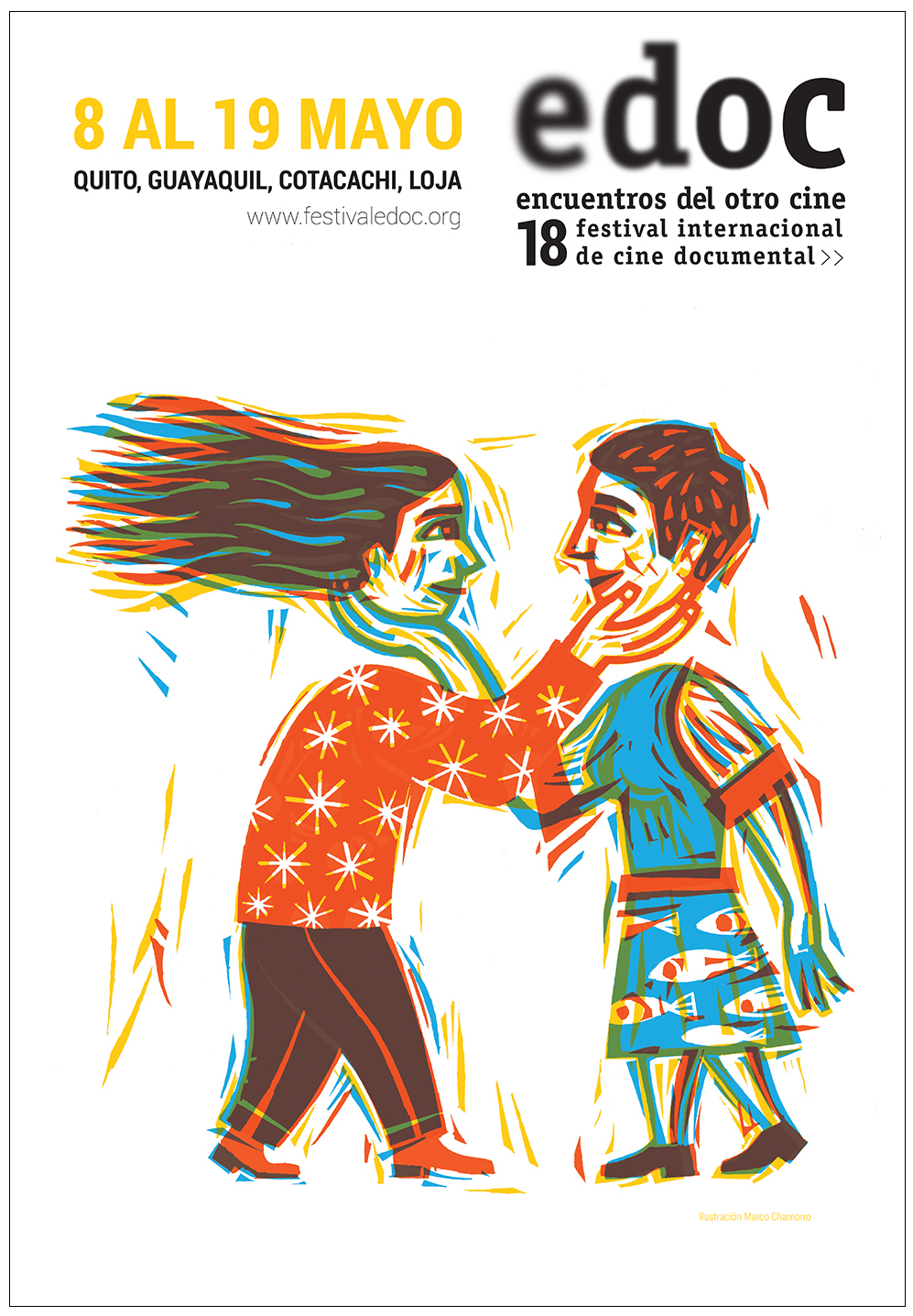 Affiche EDOC, Equateur