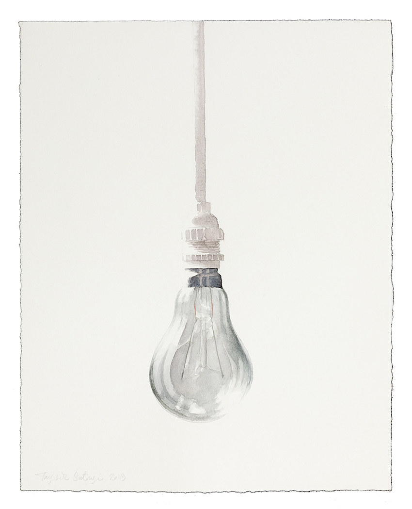 Taysir Batniji Sans titre, Série Zéro, 2020 Fusain sur papier 19 x 14 cm Courtesy de l’artiste et de la Galerie Eric Dupont