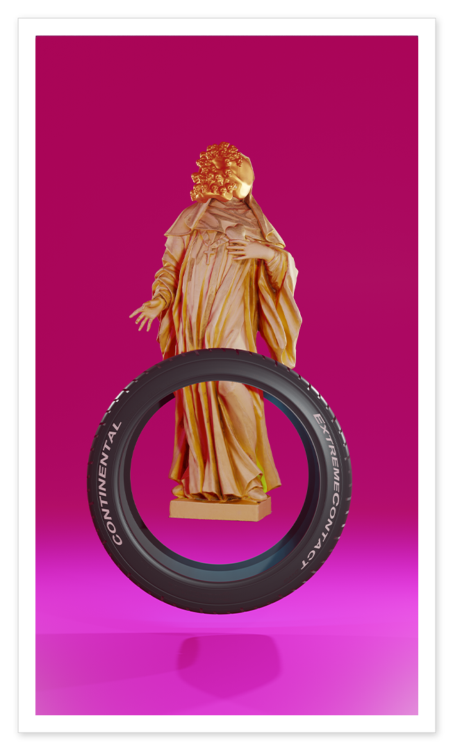 No.026  Spin CycleEdition 1Careful steering and a focus on future horizons will get us there, careful not to spin out! Every difficult turn is an opportunity to encounter a higher potential path. Spin cycle is an icon for staying present, transcending habitual cycles and discovering the beauty in it all. Every challenge is an opportunity to learn and grow into the future!