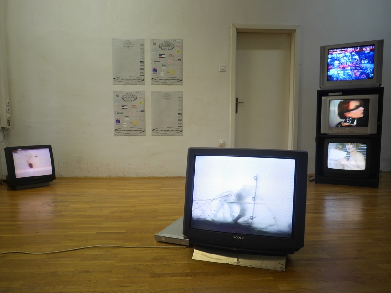 Installation view: SCCA, Center for Contemporary Arts - Ljubljana & Rog Factory, Ljubljana, Slovenia