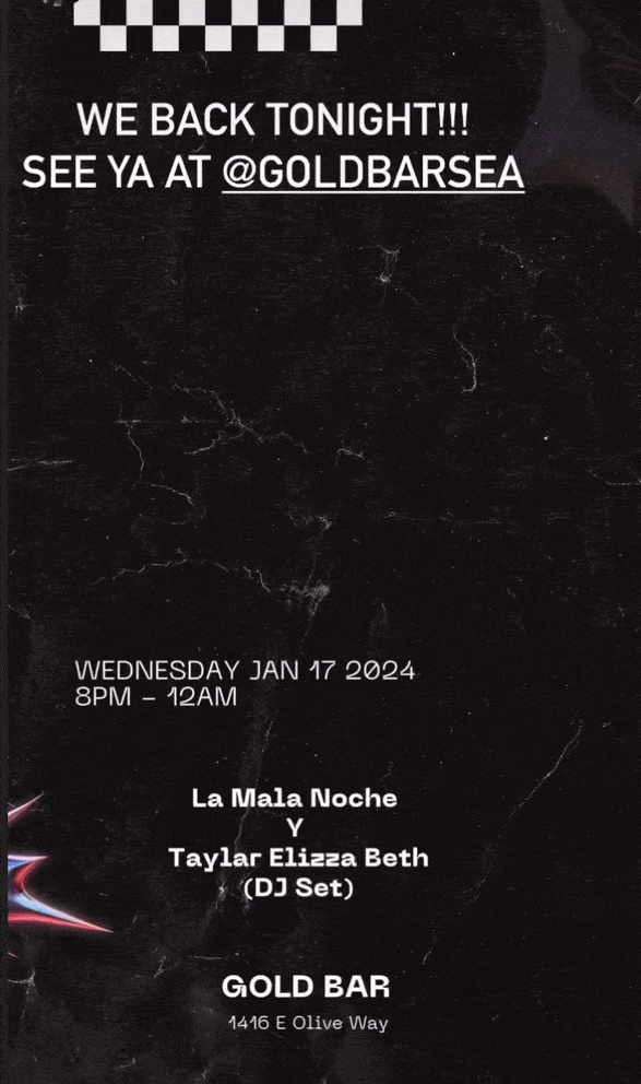 Wed jan 17: pari mamis w/ la mala noche y taylar elizza beth