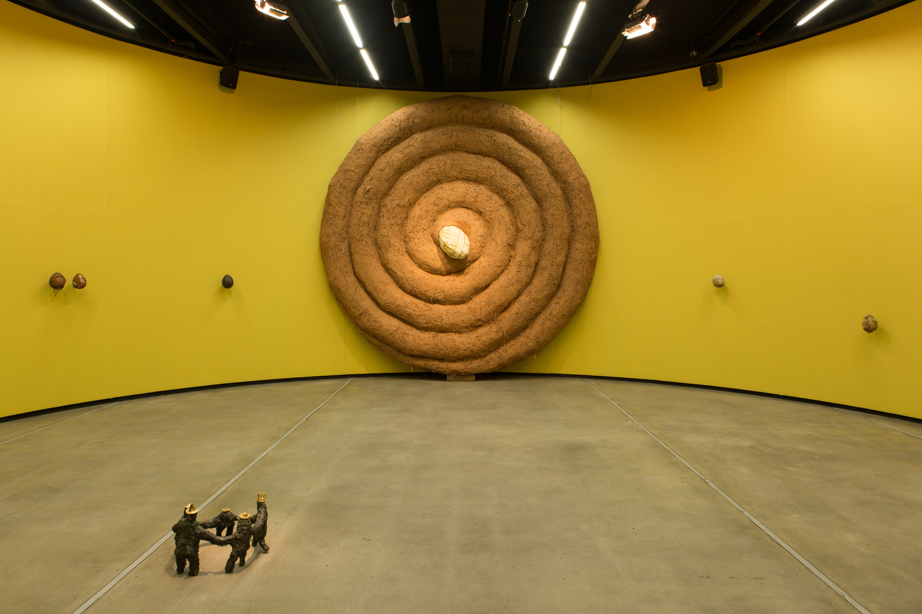 Pedro Wirz, F&aacute;bula, Frisson, Melancolia (2017) | Mixed media installation, dimensions variable | Installation view at Instituto Tomie Ohtake, S&atilde;o Paulo