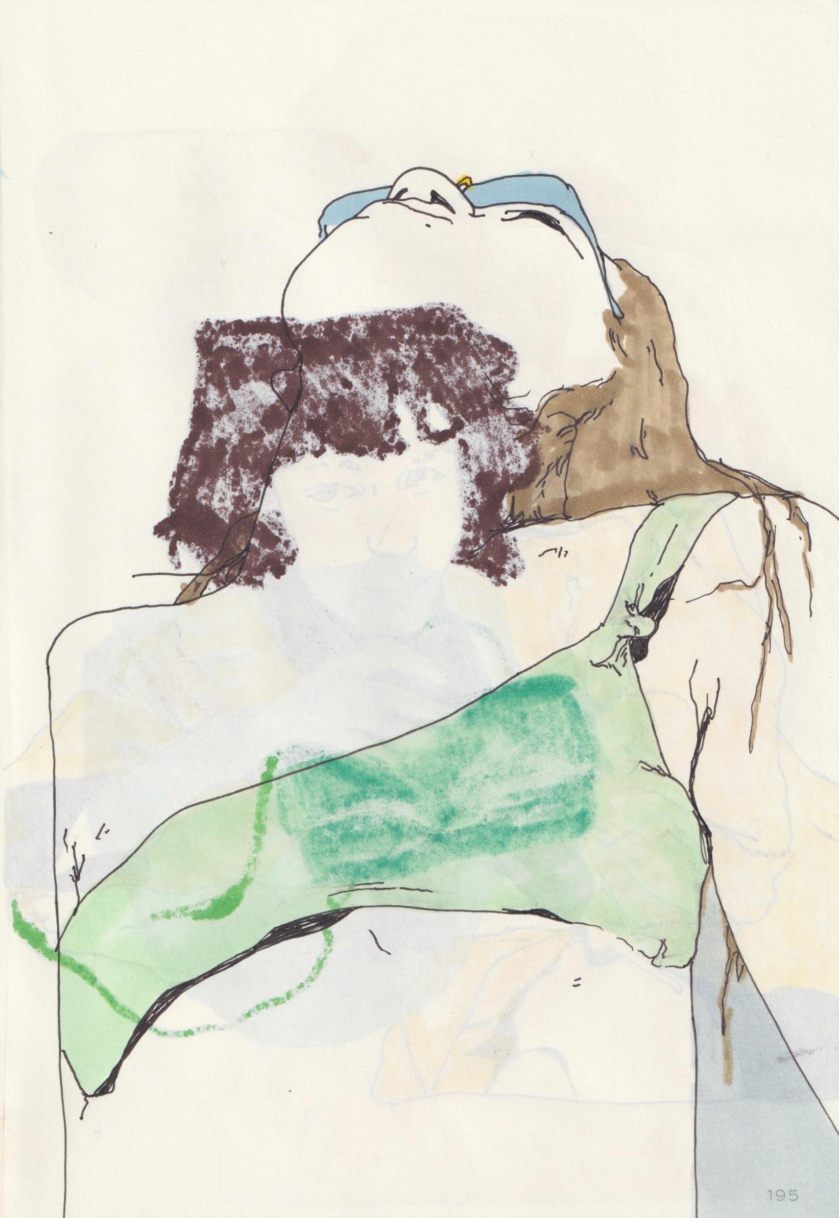Untitled 37, 14.5x21cm, mixed media