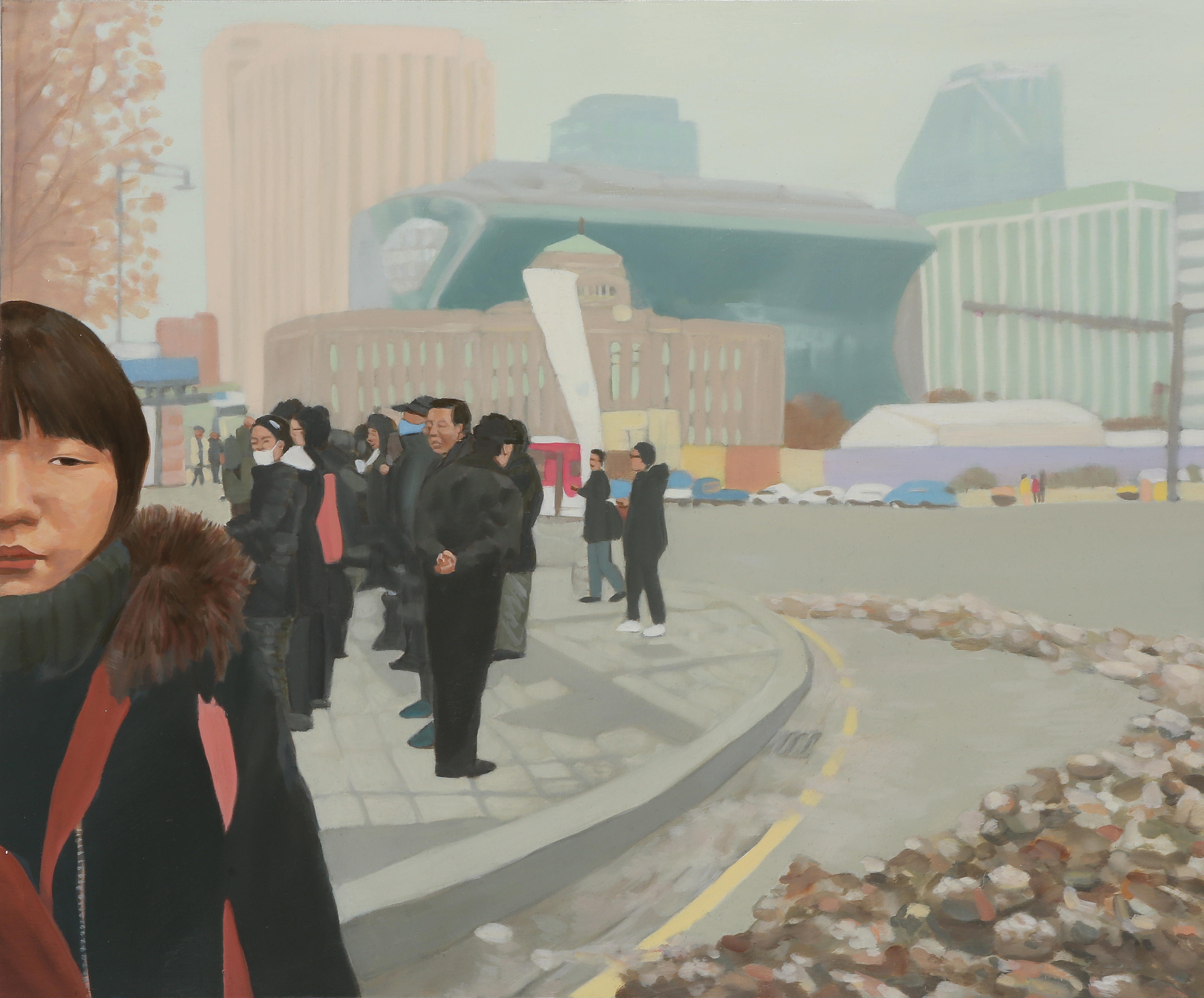 〈Feburary〉, Oil on canvas, 60.6x72.7cm, 2013