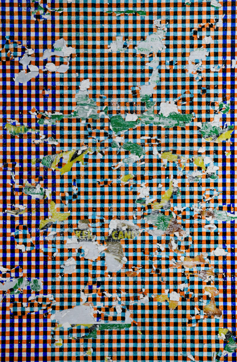 Ghost Painting (Cracked Category): Ang Second Hand Smoke ay Sanghi ng Hika Elastomeric paint on canvas 120x90cm 2020