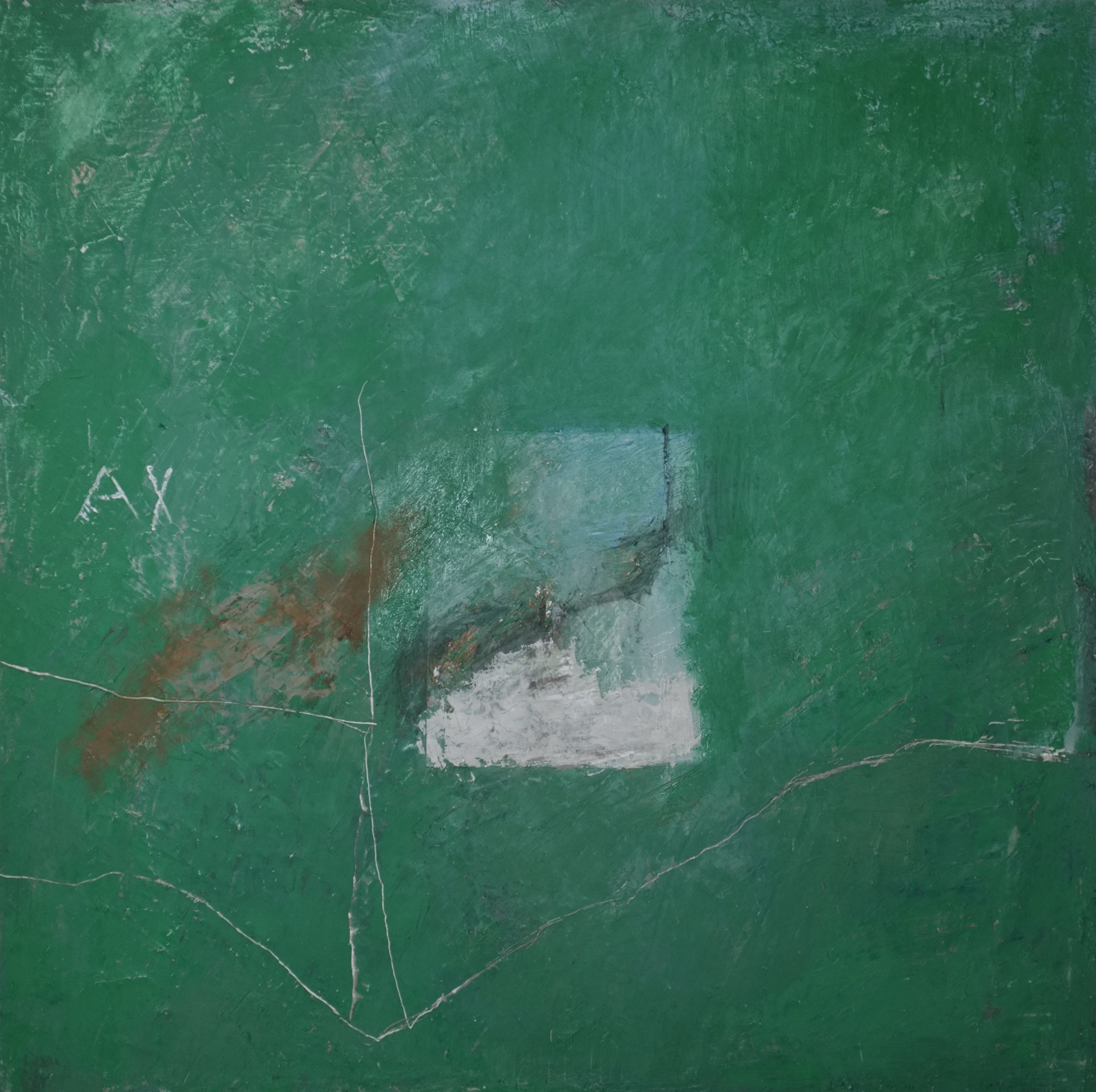 Ax  oil on canvas 24" x 24"