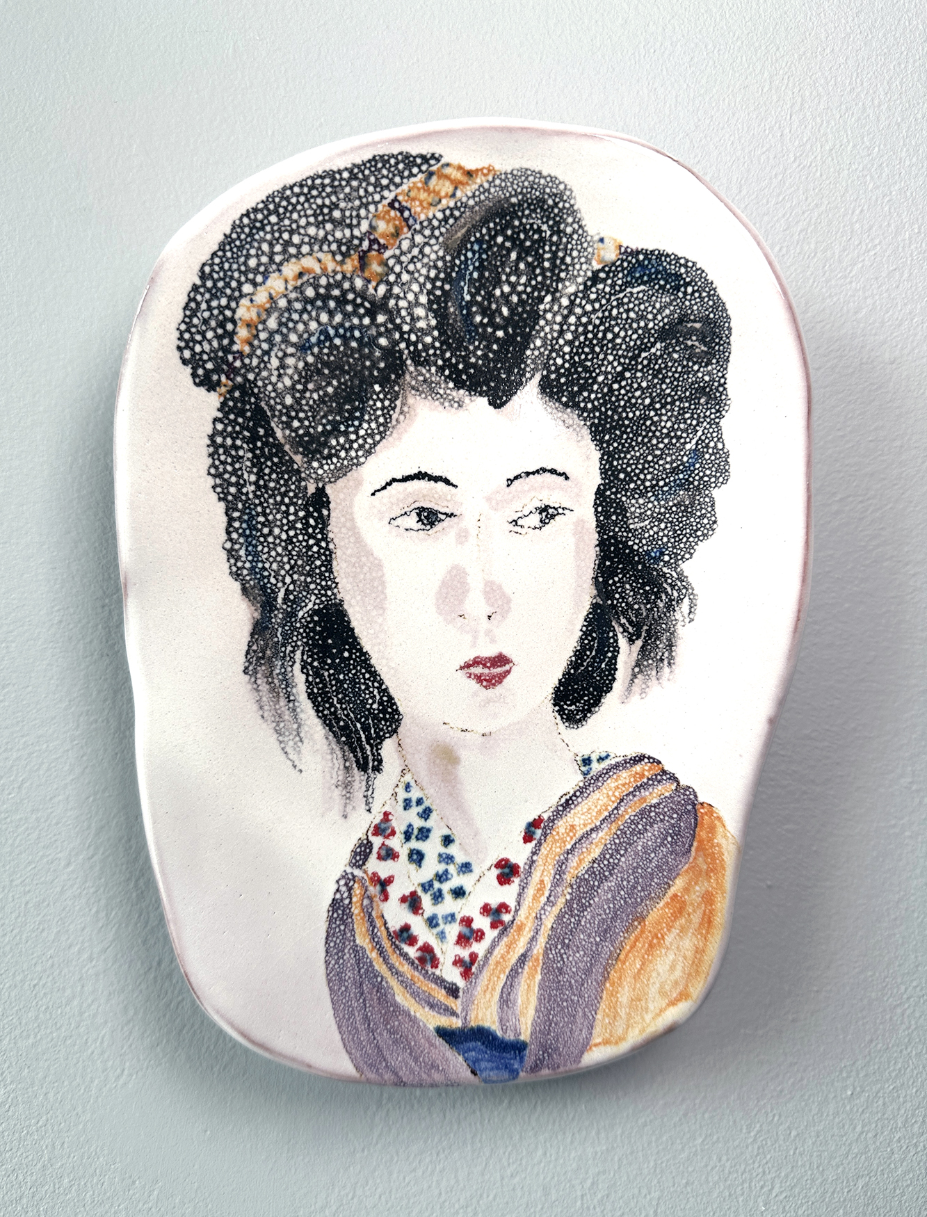 Listening to the wind. 20 x 14 cm £350