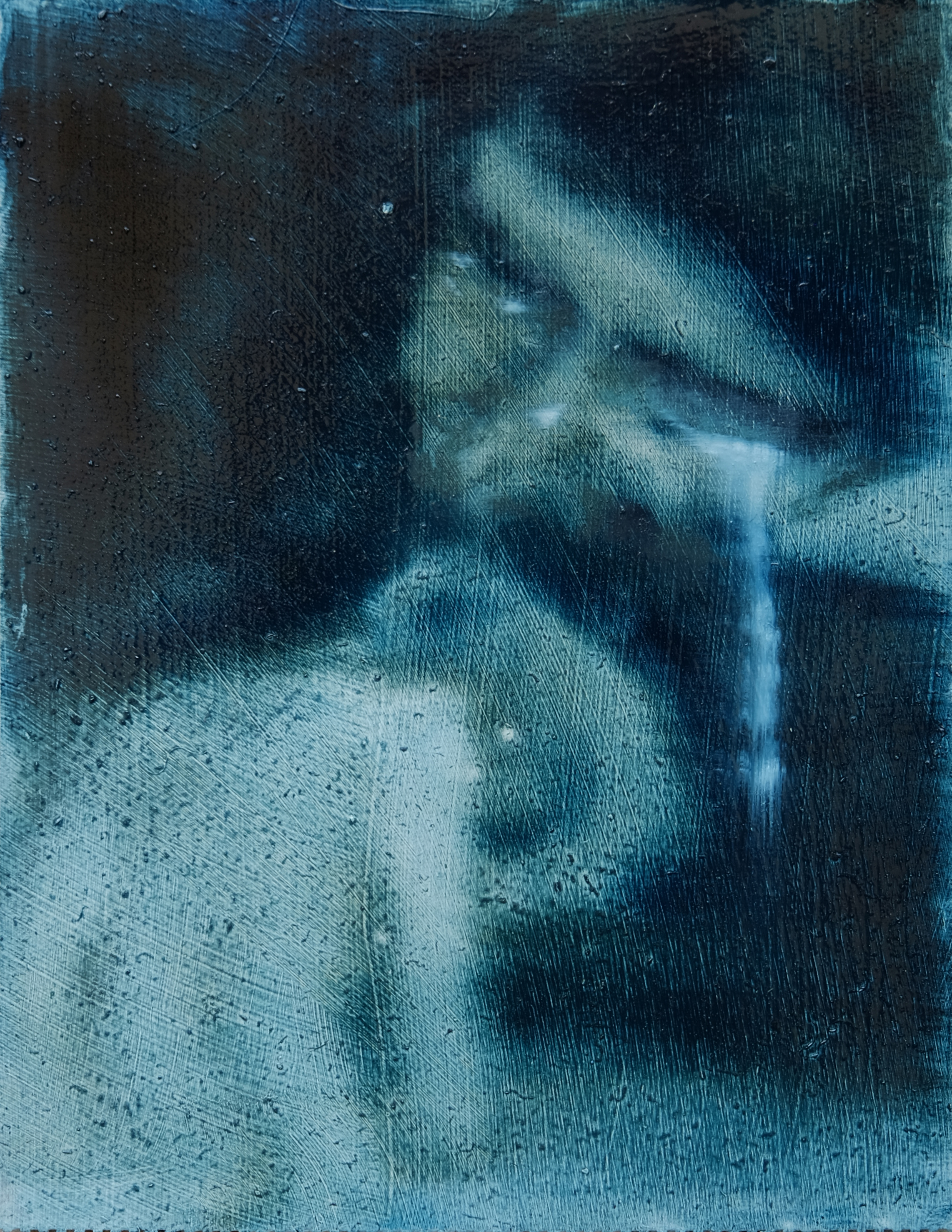 Jonatan CryingOil on Card11 x 14cm