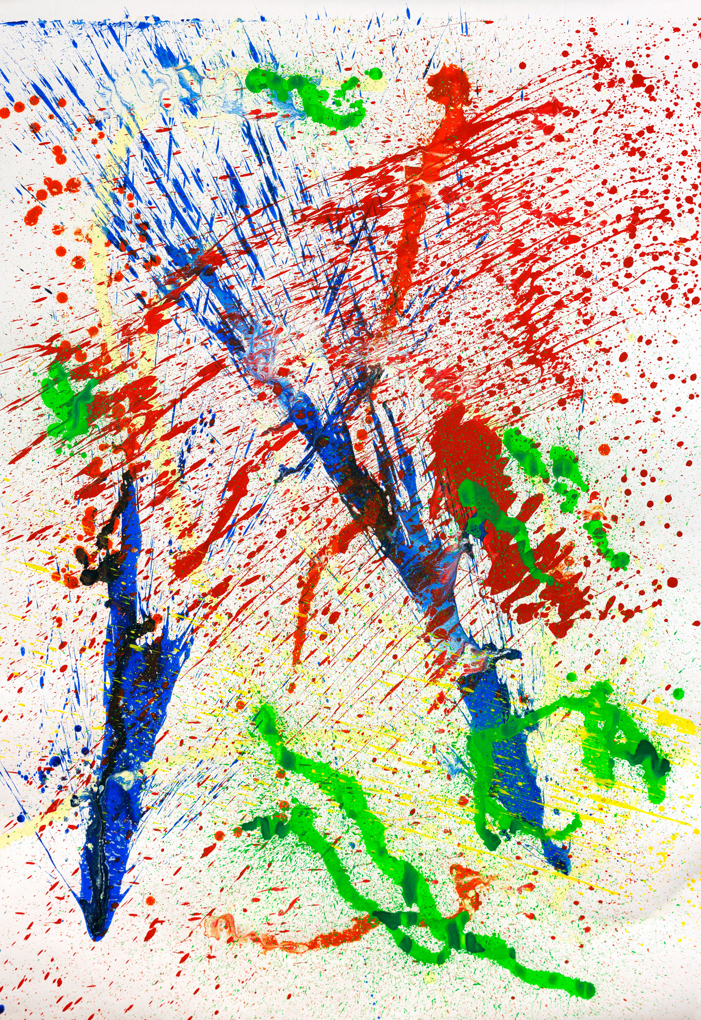 o. T.Acryl auf Papierca. 160 x 110 cm