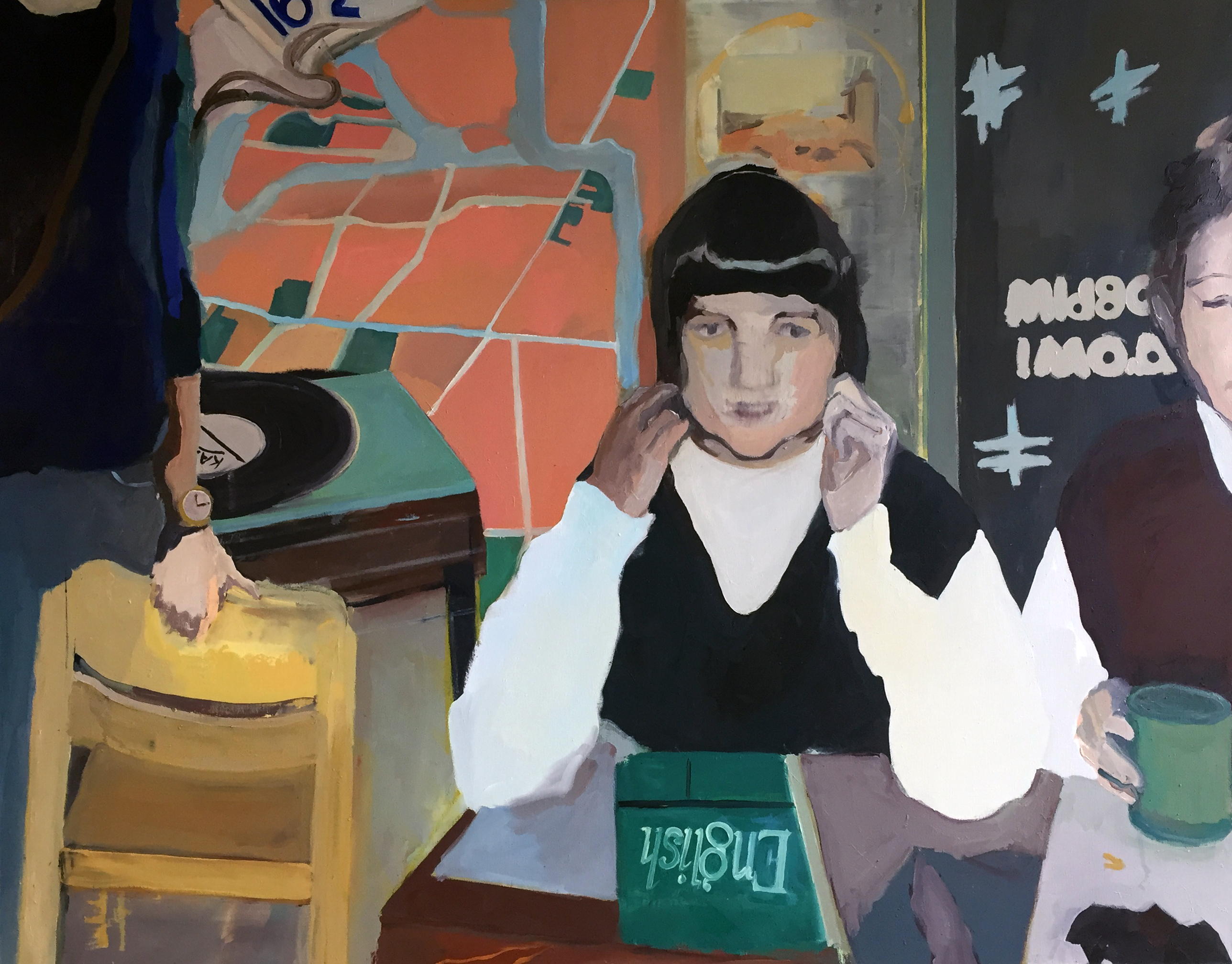 Happy Birthday 48x60" oil on linen 2017