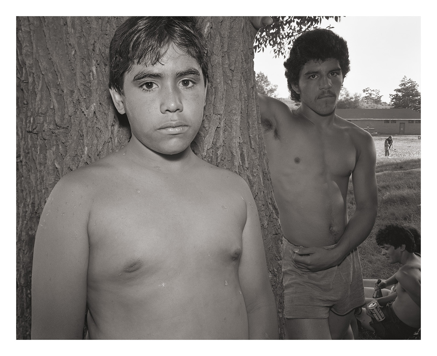 Bell Pond, Gino and Carlos, 1983