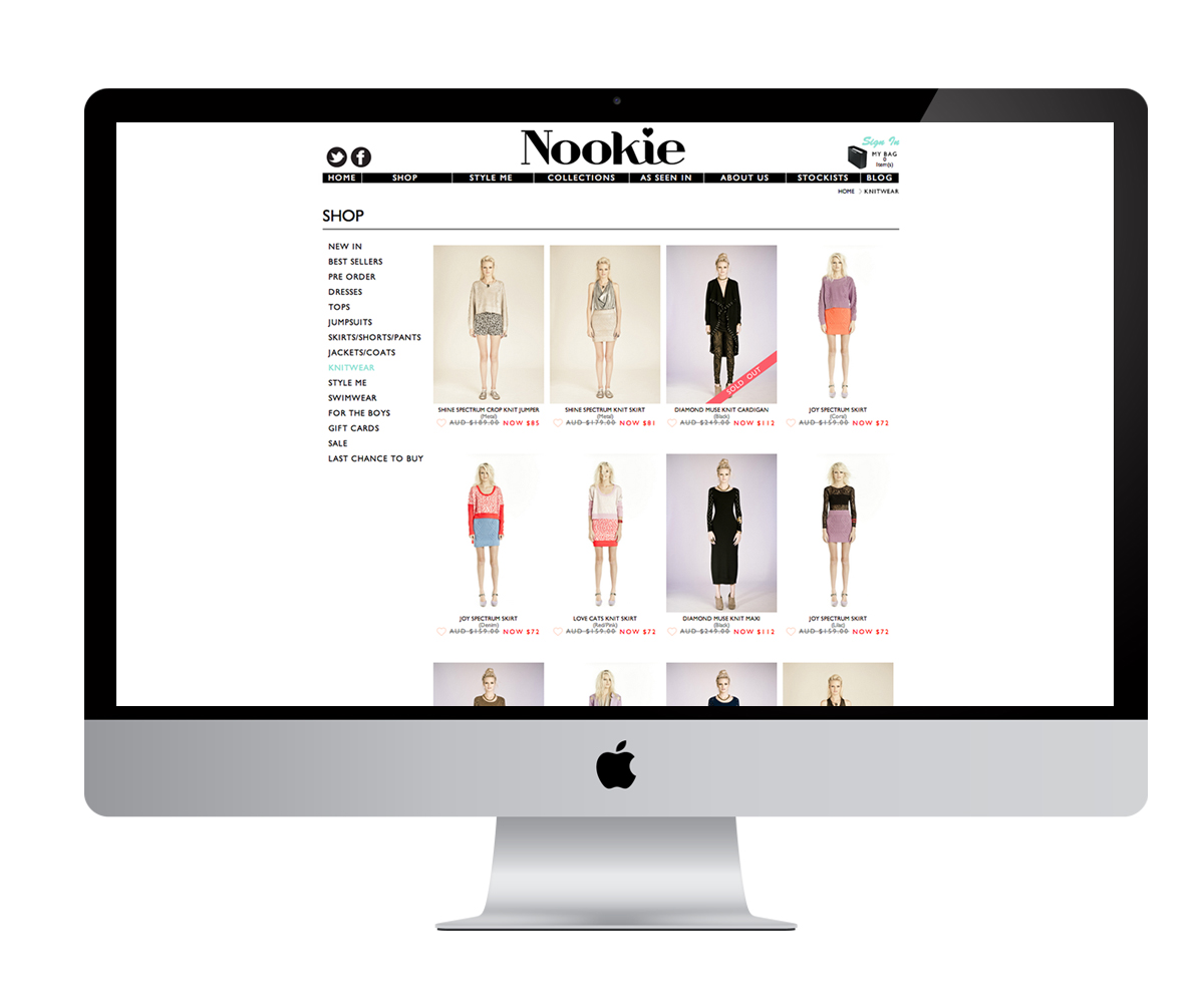 Nookie website hot sale