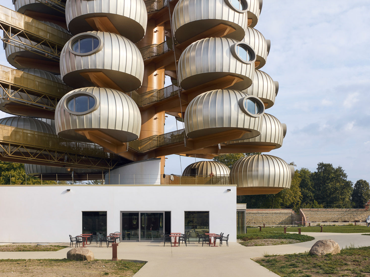 AGENCE ARCHITECTURE UNITÉ - HOTEL L’ESSENCIEL - PIRÉ CHANCÉ, FRANCE