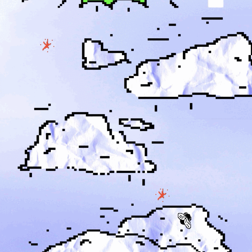 Mini video game coded in P5.JS ----- the journey of a house fly into the void... Play Dipterian here on itch.io