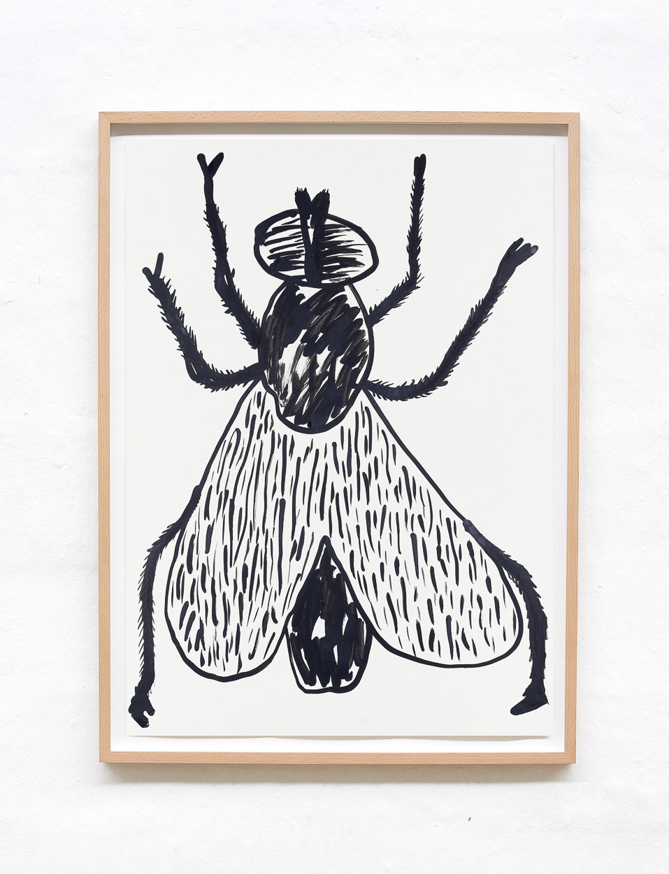 Nice Surprise, 2020. ink on paper. 90cm x 65cm