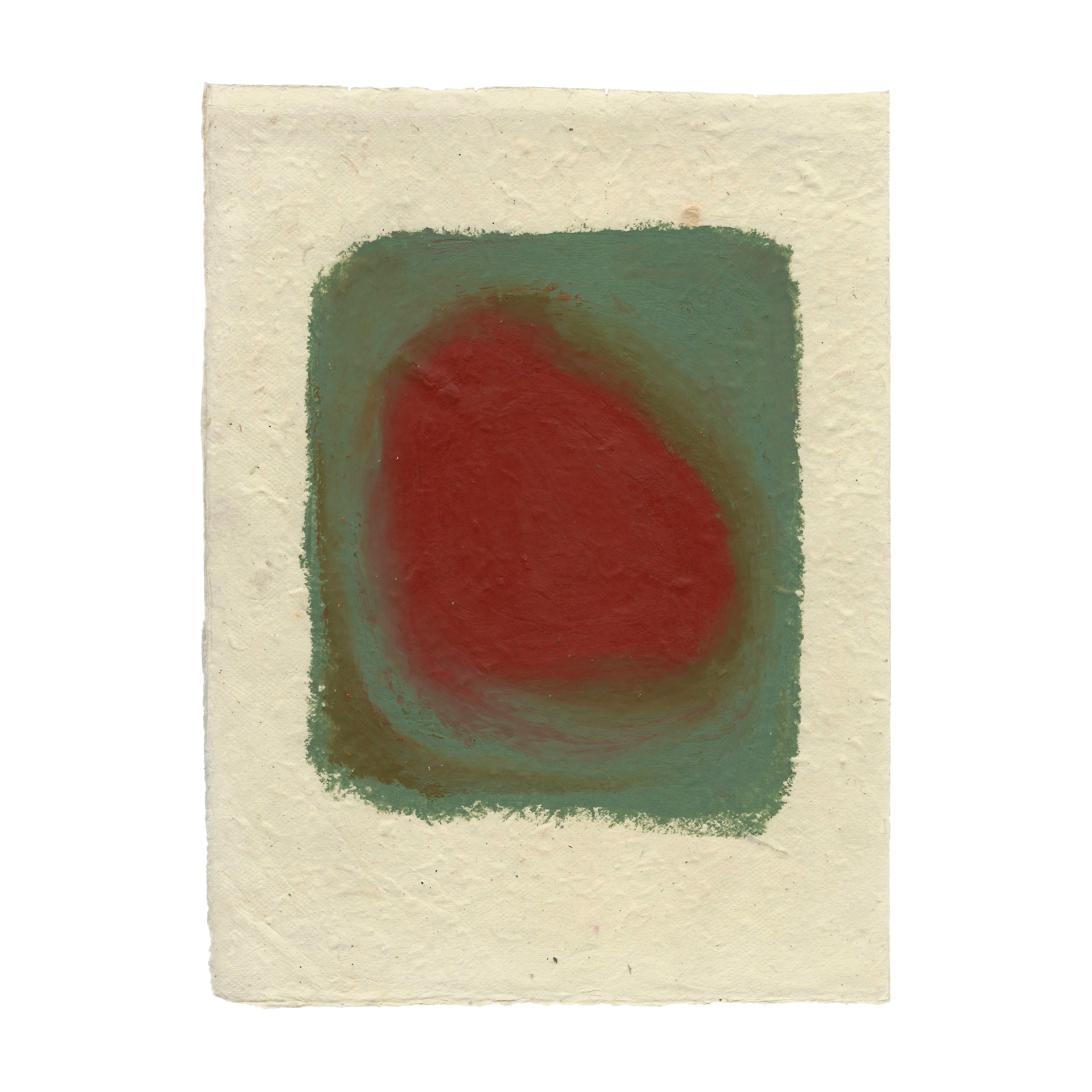 Emma Glinski, Abertura 2, 2022. Oil stick on paper. 25.2 x 18.8 cm (9 59/64 x 7 13/32 inches).