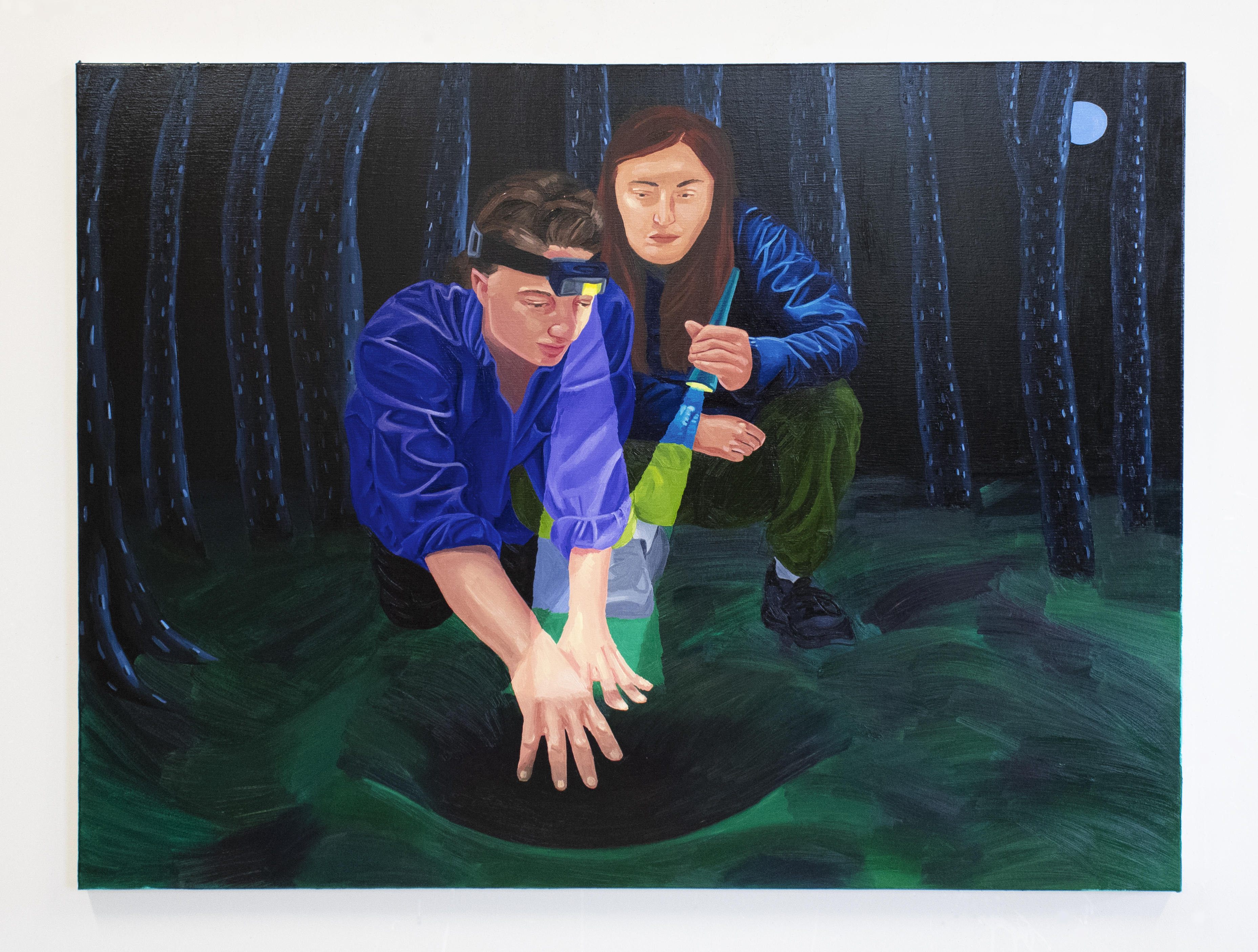 Seekers, 2024, Oil on canvas