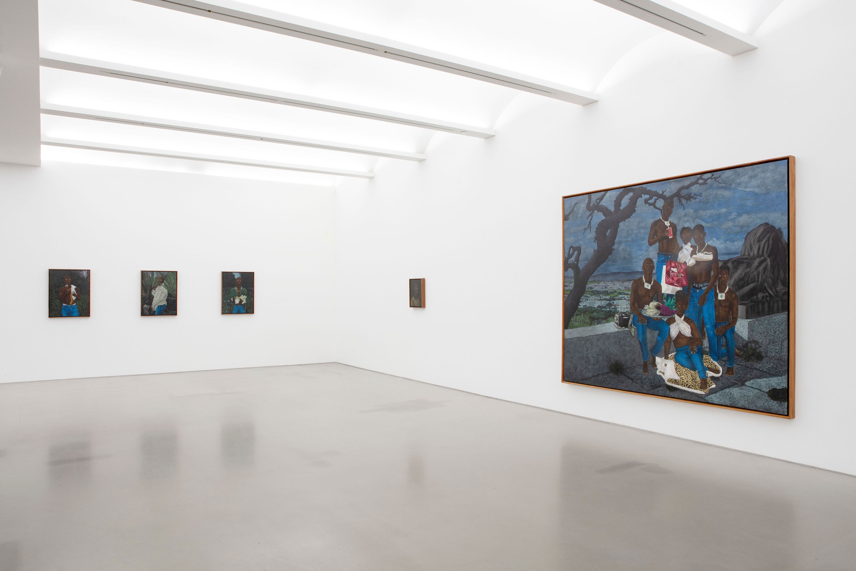 Cinga Samson, Amadoda Akafani, Afana Ngeentshebe Zodwav (Men are different, though they look alike) (2020) Perrotin, New York | Courtesy Perrotin & Cinga Samson &copy; Guillaume Ziccarelli