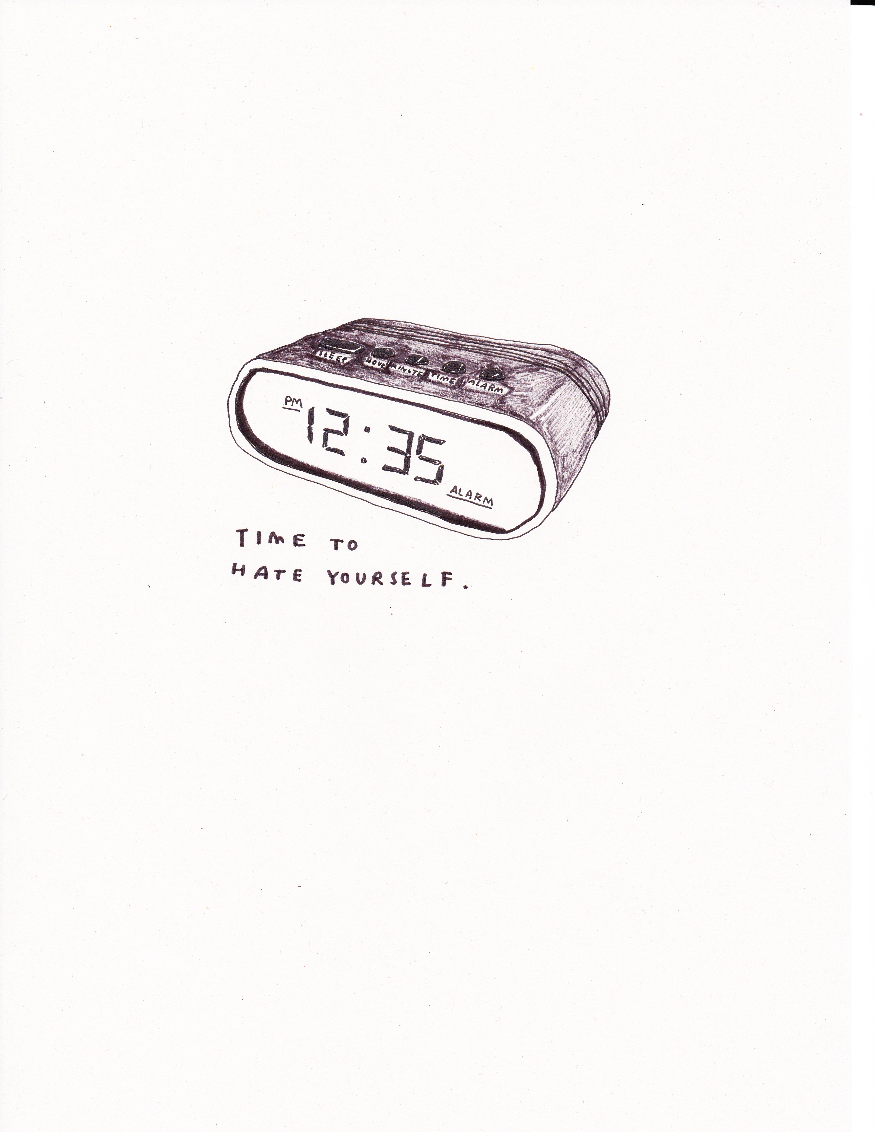 68 stupid rude drawings. 2016Ink on paper30 × 21 cm