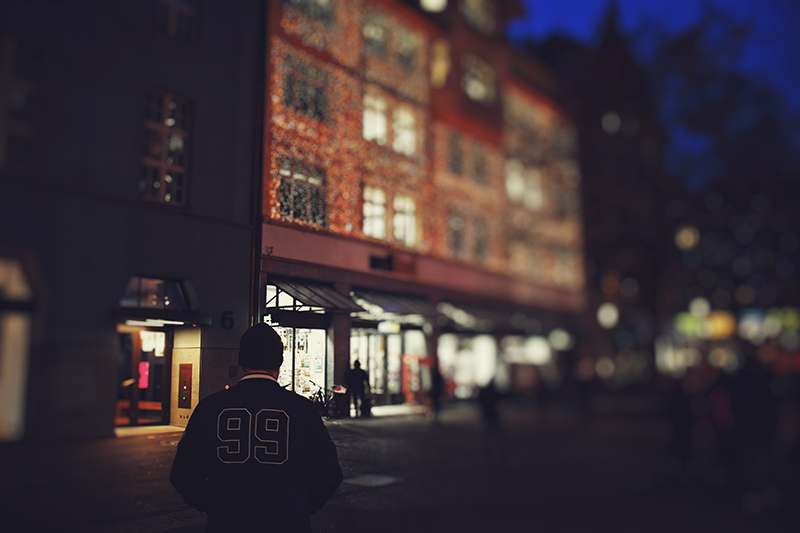Bei der Hast und der &uuml;berw&auml;ltigenden Pracht der Lichter kann einem schnell die Sicht verschwommen werden.