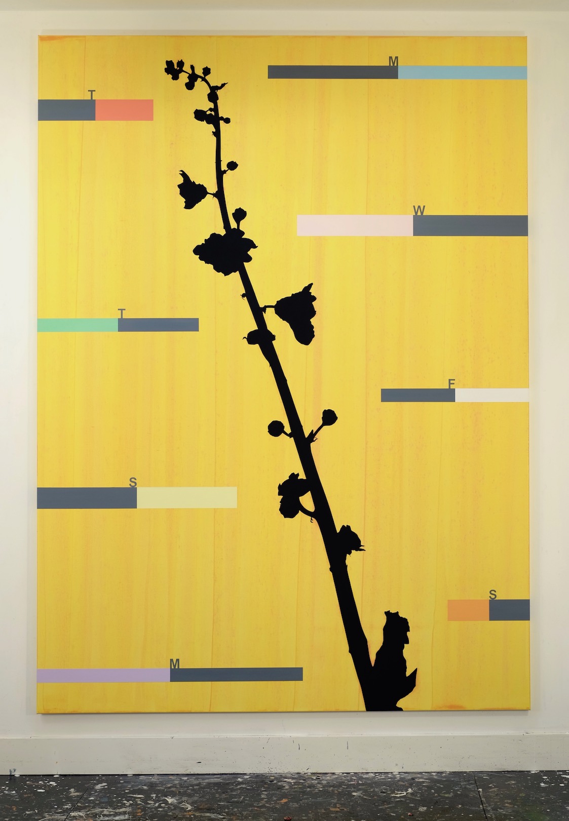 'A promising week in The Hague', 2021, acrylic on canvas, 220 x 160 cm