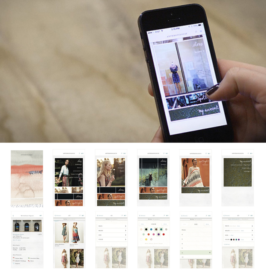 39. ANTHROPOLOGIE Mobile Application Design & Experience, Created for Anthropologie