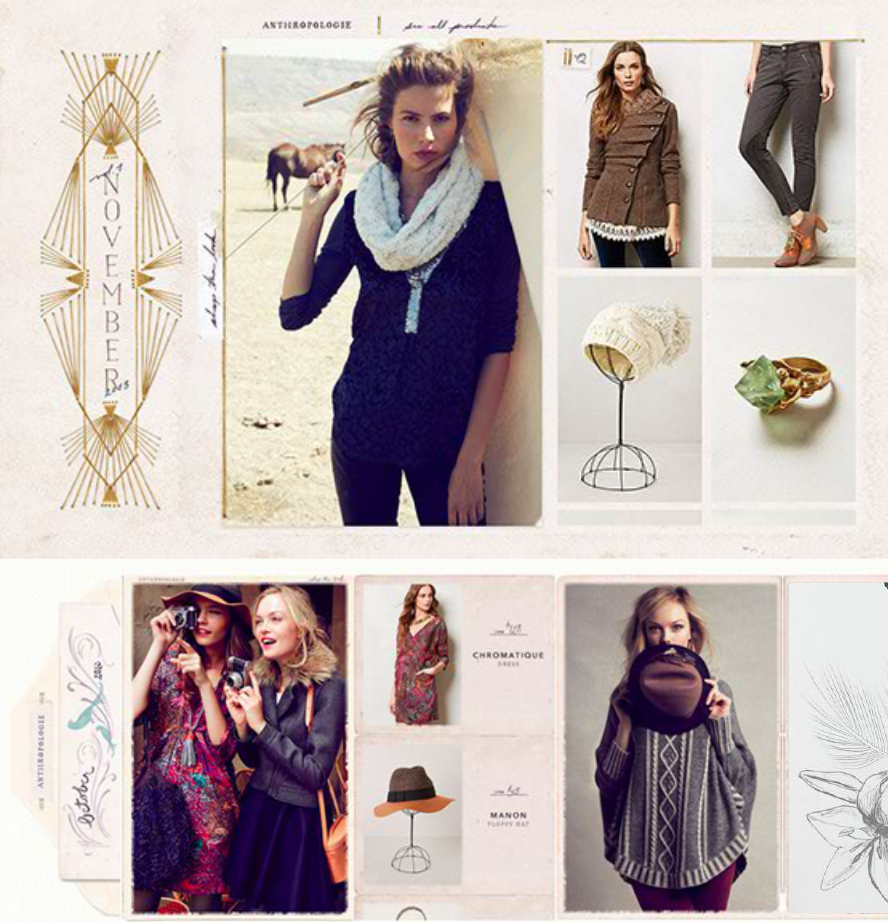 41. ANTHROPOLOGIE Lookbook Design & Experience, Created for Anthropologie